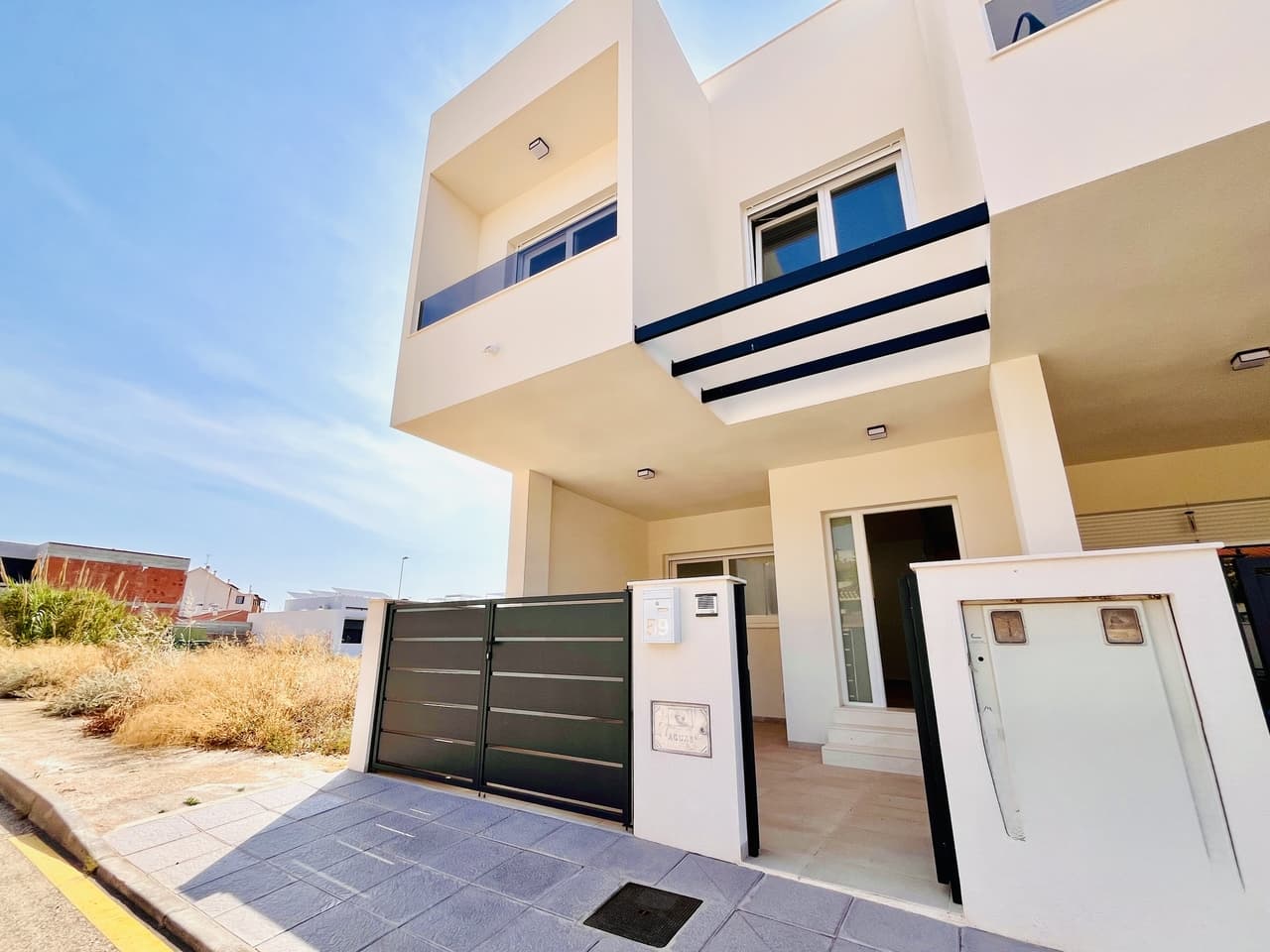 This immaculate property offers three generous bedrooms and two sleek, modern bathrooms, thoughtfully designed to create a bright and welcoming space throughout. The open-plan living area flows effortlessly into a stylish kitchen, creating the perfect setting for relaxing with family or entertaining guests.Step outside and you’re greeted by two spacious patios, a private pool ideal for cooling off under the Spanish sun, and a charming balcony where you can enjoy your morning coffee or evening sunsets.Every detail of this home has been carefully considered from, modern finishes to the smart layout that maximizes both comfort and practicality. The bedrooms are light-filled and tranquil.Situated in a sought-after area, you’ll have Lo Romero Golf just moments away, as well as a great selection of local restaurants, shops, and amenities right on your doorstep. Whether you're looking for a forever family home, a holiday retreat, or a lucrative investment, this property ticks every box.