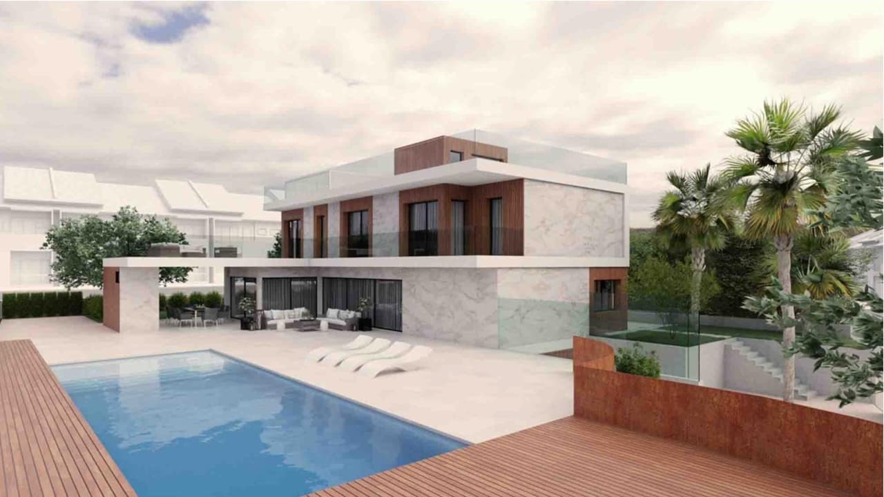 SUPER UNIQUE opportunity to purchase a Hi-End Building plot in Villamartin Golf. This huge 917m2 plots sits in a sought after location and is the only plot available in the exclusive neighbourhood, next door to the Villamartin clubhouse. This plot has all permits in please with permission to build a 332m2 property, complete with swimming plot. All building plans are available on request. Do not miss out.