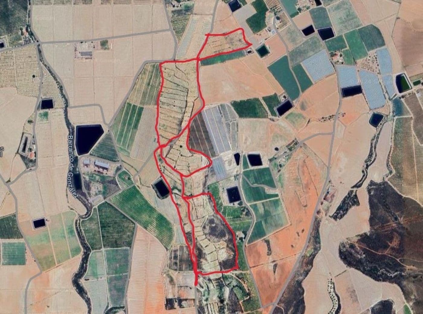 5 PARCELS OF LAND APPROX TOTAL OF 118.000 M2 IN TOTANA.  11KM FROM TOTANA CITY