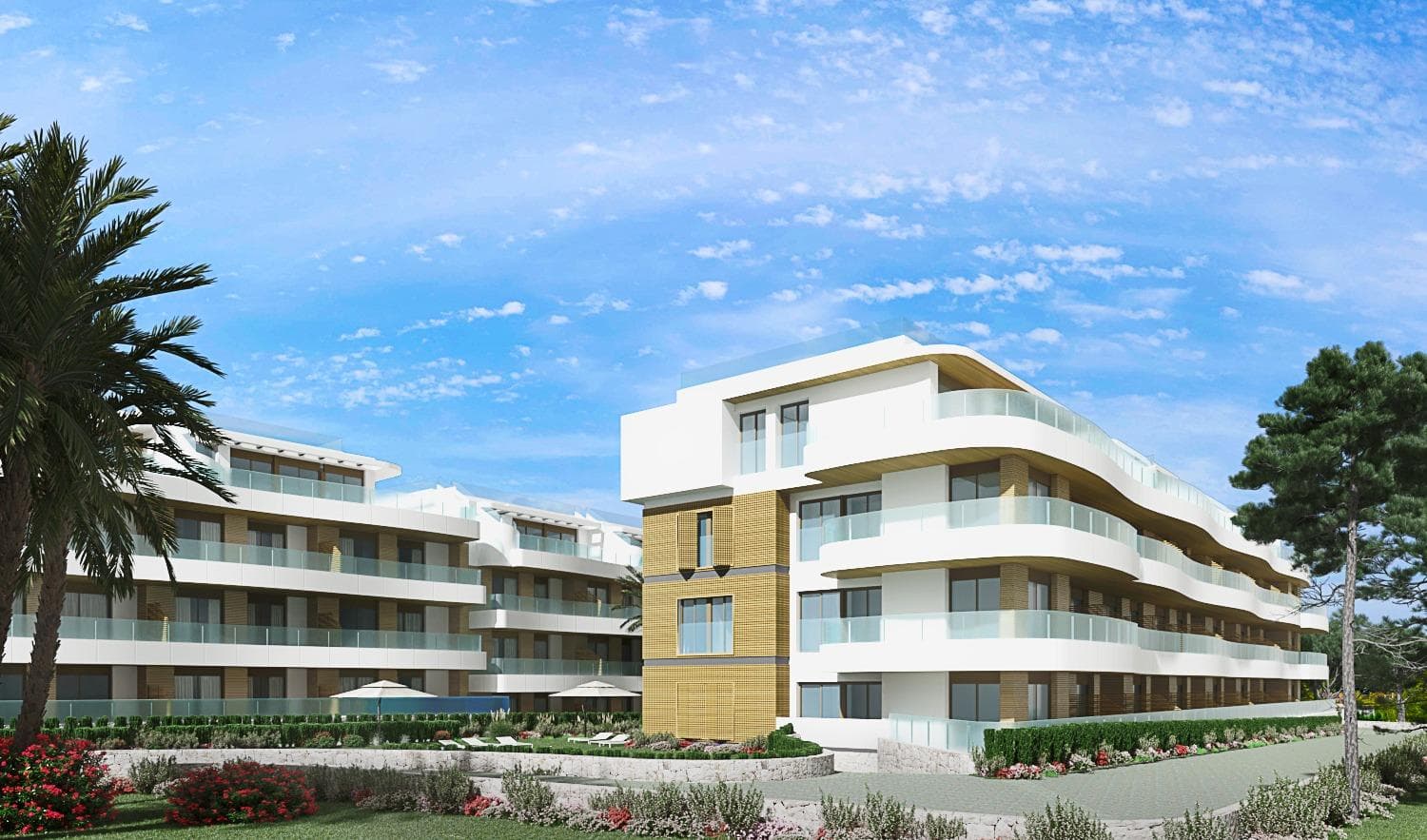NEW BUILD RESIDENTIAL AT PLAYA FLAMENCA!!!&#13;&#13; From a well established developer we are proud to offer this just released new residential just 500 m away from sea at popular Playa Flamenca (Orihuela Costa).&#13;&#13; Residential with nice comunal pools, jacuzzis and nice common gardens. All services like supermarkets, bars and restaurants, etc are within walking distance in a very central spot at Orihuela Costa.&#13;&#13; Wide variety of types to choose from: studios, 1, 2 or 3 bedroom apartments. Low floors with private gardens or top floors with private solariums. All houses come with a parking space and a storage room included in the price.&#13;&#13; Zenia Boulevard shopping center 1km away and several golf courses like Villamartin, Campoamor within 5 km from this residential will make an ideal location for your holidays or your permanent living.&#13;&#13;