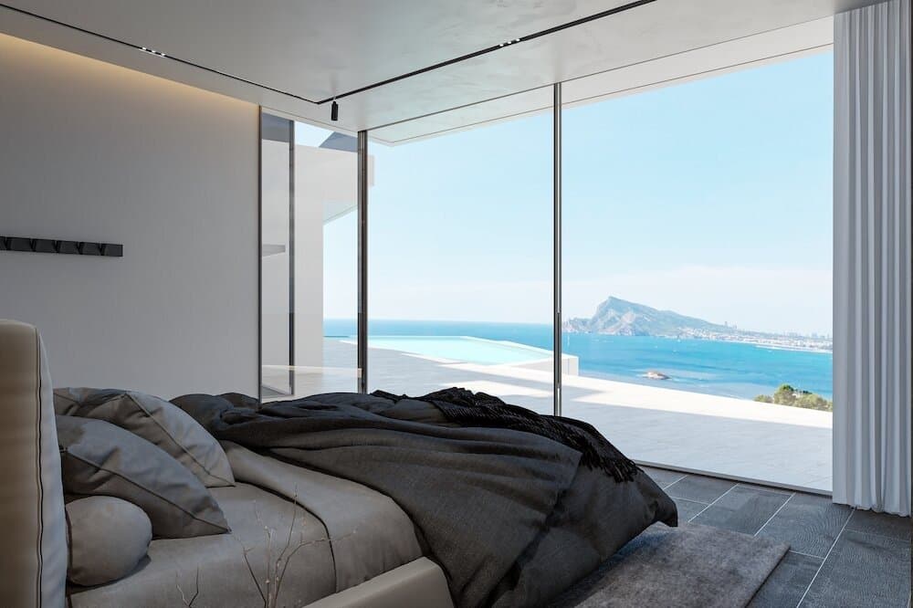 LUXURY NEW BUILD VILLA IN ALTEA HILLS 

New Build Luxury Villa located in Altea Hills. 

Villa under construction in Altea Hills with 24-hour surveillance with panoramic sea views.

Villa distributed over three floors with a total of 3 bedrooms, 3 bathrooms, guest toilet, spacious living-dining room and designer kitchen equipped. 

In the basement there is a garage for two cars and entrance to the house. 

Villa build on the plot of 836.26 m2 with 100% privacy, landscaped with bbq. 

Altea is one of the most charming villages on the Costa Blanca. It also holds the official title of Cultural Capital of the Valencian Community. 

Altea has a privileged location with both sea and beach, as well as mountain and river. 

Altea has more than 8 km of coastline, alternating cliffs and small coves with stretches of beach on flat terrain. 

Alicante airport located 50 minutes drive away and Valencia airport is 1,5hour drive away.