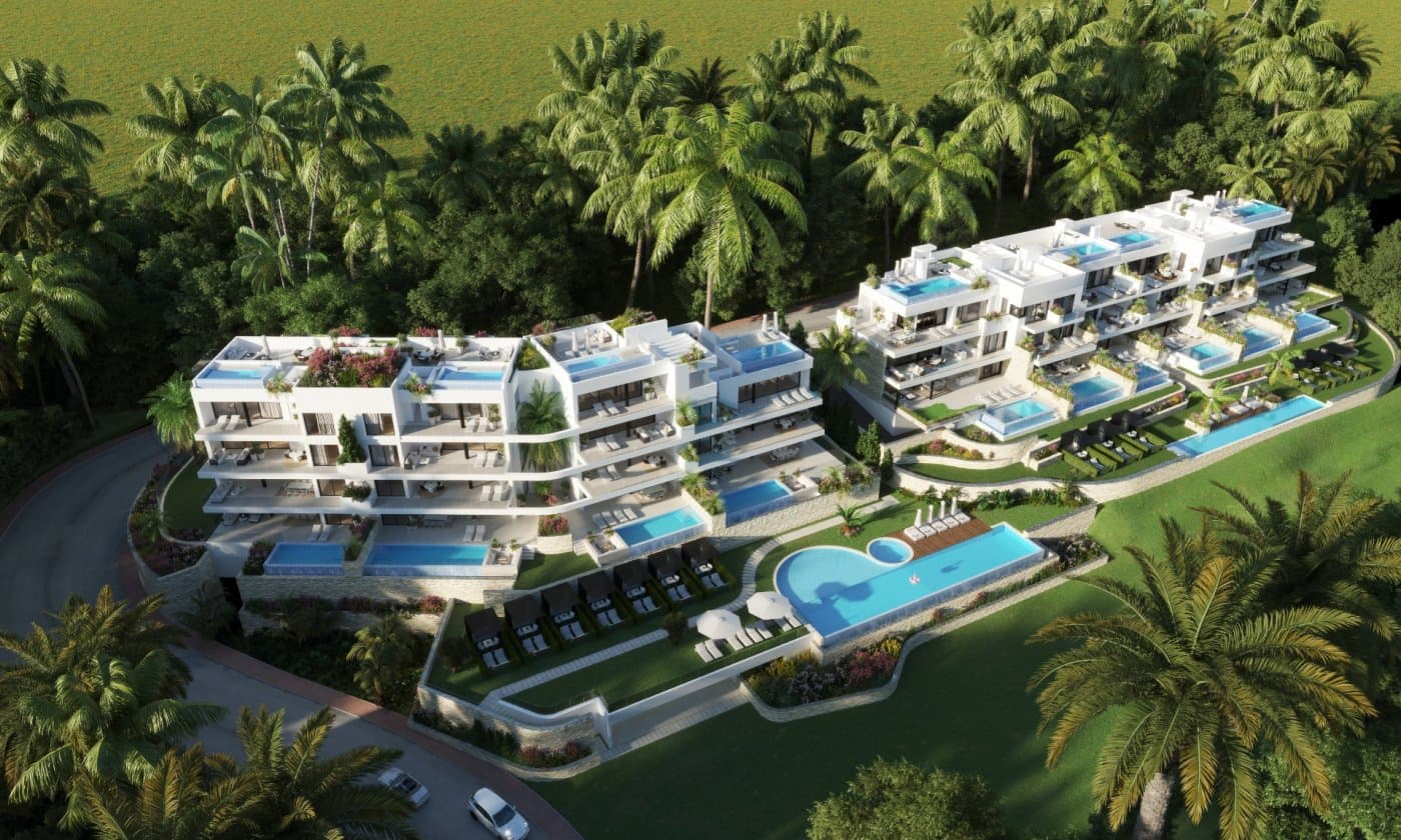 NEW BUILD RESIDENTIAL COMPLEX IN LAS COLINAS GOLF&#13;&#13;New Build developments consists of 15 luxury apartments with huge terrases overlooking the surrounding natural green area.&#13;&#13;We have made a combinations of modern and traditional Mediterranean Arhcitecture. Our idea from the beginning has been to make the apartments, with a material description inclutding amongst others, underfloor heating with water, quooker tap, air renewal system, sound reducing ceilings, laquered kitchens, smart home system and much more.&#13;&#13;When taking the privileged location and views into consideration we believe that complex offers the ideal conditions to meet the criteria of clients with exquisite taste. &#13;&#13;The thirt floor consists of 3 apartments:&#13;2 apartments comes with 3 bedrooms, 3 bathrooms and a guest toilet and 1 apartment comes with 2 bedrooms, 2 bathrooms. &#13; From the apartments you have direct access to big terraces in the same level as the apartment. You have furthermore a staircase taking you to solarium, where each top floor apartment has a private swimming pool, a toilet, an outdoor kitchen with a small lift from the kitchen downstairs and much more.&#13;&#13;On Las Colinas Golf &amp; Country Club you will furthermore find a wide variaty of amenities for the property owners such as tennis, padel-tennis, fitness, massage, golf, trekking and much more. Inside Las Colinas Golf &amp; Country Club you will also find a number of restaurants as well as a minimarket with fresh baked bread and much more.&#13;&#13;You will enjoy 200,000 square meters of beautiful Mediterranean landscapes and you will be able to make scenic walks through the lush indigenous, native flora and the extensive fields of orange and lemon groves.&#13;&#13;Complex located 40 minutes from Alicante airport and 1 hour Murcia - Corvera airport.&#13;