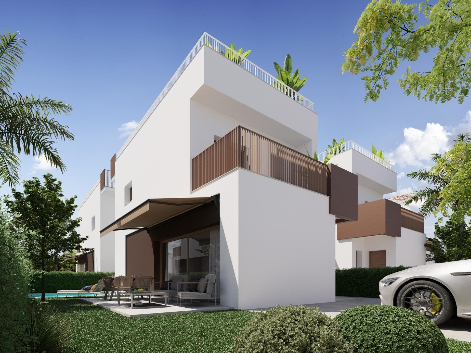 VILLA ON THE SHORES OF THE PINET BEACHES!&#13;&#13; Villa in a residential that is located on the Pinet beach, next to the town of La Marina, in a unique and exclusive enclave, just 500 meters from the beach!&#13;&#13; Next to the Mediterranean Sea, surrounded by a privileged environment: the natural area of ​​Las Salinas, of extreme beauty for lovers of nature and that is made up of a strip of dunes with a hundred-year-old pine forest and golden sand beaches with clean and crystalline waters. make it an exclusive place to live or spend the summer throughout the year, and within reach of all services, since La Marina (town) offers all services.&#13;&#13; The villa is independent, modern Mediterranean style, with 3 bedrooms with 3 bathrooms and a kitchen open to the living room, with a private plot, and with a paved area for parking (with capacity for two vehicles).&#13;&#13; The rooms are comfortable and welcoming, with selected materials to create an ideal and unique environment. The villa comes with a kitchen with furniture with high quality finishes and modern design, equipped with an induction hob, extractor hood, oven, refrigerator, and pre-installation for a dishwasher.&#13;&#13; -Alicante-Elche Airport: 22 km&#13; -City of Elche: 17 km&#13;&#13; Come live your dream!&#13;&#13;
