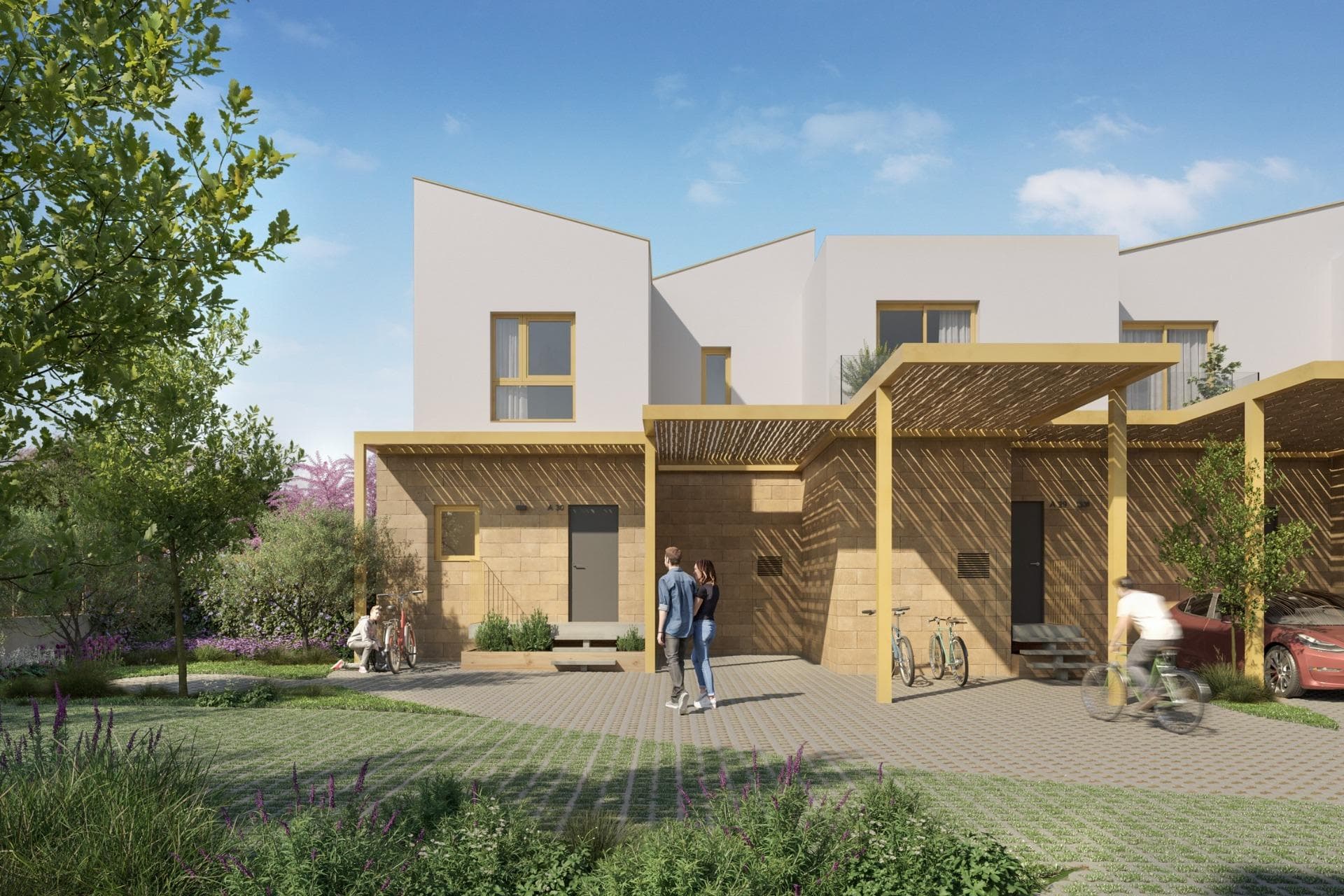 NEW BUILD RESIDENTIAL IN EL VERGEL&#13;&#13;New Build residential complex of 65 modern 2 bedrooms apartments and 2 and 3 bedrooms townhouses in El Vergel.&#13;&#13;Following the sustainability and energy efficiency approach of residential complex the designers have created a project where terraced single-family homes predominate. &#13;This residential concept provides an environment where communal spaces are accessible to all residents, while each home has its own private spaces, both indoors and outdoors, for daily enjoyment.&#13;&#13;The communal areas breathe a natural and welcoming atmosphere. As you explore its different areas, you will find perfect spaces for walking, sports, and, above all, for cycling.&#13;&#13;Experience a unique lifestyle in residential community, where every detail is designed for your comfort and enjoyment. Dive into the refreshing pool, train in the gym, relax in the sauna, and share unforgettable moments with family and friends in the social club.&#13;&#13;Equipment:&#13;Swimming pool&#13;GYM&#13;Sauna&#13;Gardens&#13;Social Club&#13;Beach point&#13;Sustainable energy&#13;&#13;Residential complex is a communal area that will allow you to enjoy La Almadraba beach in its purest essence. Residents will have access to this beachfront space where they can organise their own events, park their bicycles, store nautical equipment, and take a shower or dip in the pool after enjoying the sea.&#13;&#13;A gateway to the sea on the shores of La Almadraba beach in Denia.&#13;