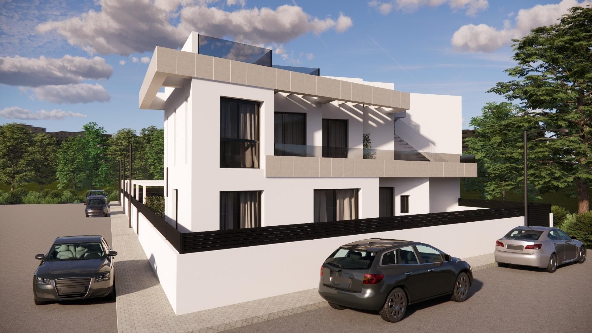 NEW BUILD TOWNHOUSES IN ROJALES&#13;&#13;New Build modern residential of townhouses and semi-detached villas in Rojales.&#13;&#13;Properties has 3 bedrooms, 2 bathrooms, guest toilet, open plan kitchen with living area and direct access to the terrace, private garden with the parking space.&#13;&#13;An options for a solarium and a private pool at an extra cost.&#13;&#13;Rojales it is a lovely village with all services such as supermarkets, pharmacies, banks, restaurants and natural park located very close by.&#13;&#13;There a 3 golf courses nearby and the blue flag beaches are just a short 10 minute drive away, as well as water parks in nearby Rojales and Torrevieja.&#13;&#13;Alicante &amp; Murcia airports are 45 minutes drive away.&#13;