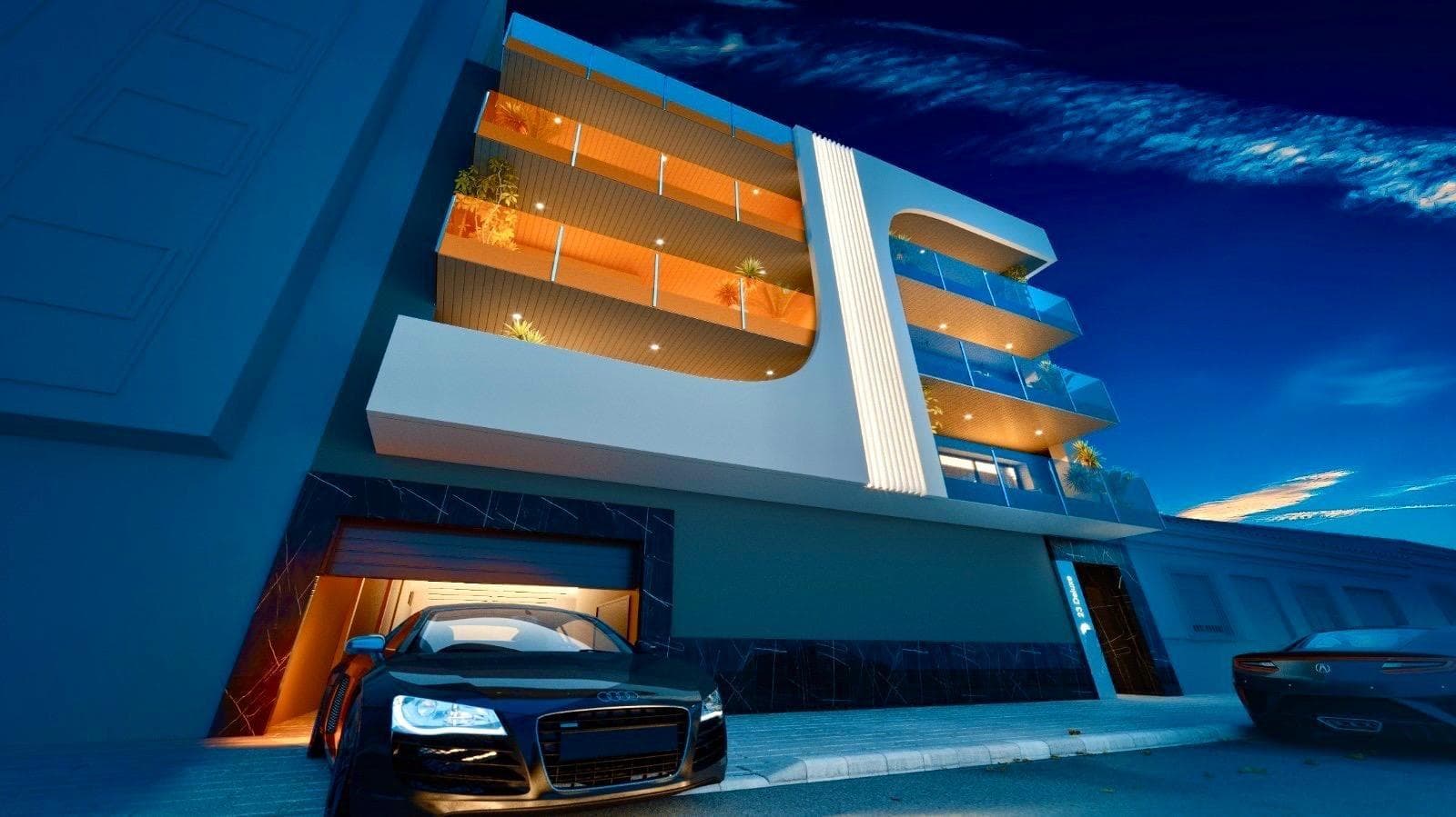 NEW BUILD PENTHOUSES IN TORREVIEJA NEAR THE BEACH&#13;&#13;New Build development of 8 luxury apartments and penthouses in Torrevieja located just 150 meters from the beach.&#13;&#13;Modern properties have 3 bedrooms, 3 bathrooms, open plan kitchen with the lounge area, heated bathrooms floors, spacious terraces, fully equipped wardrobes and kitchen. &#13;Penthouses with private solariums.&#13;Community pool and finish sauna, rooftop solarium with barbecue. &#13;&#13;An options underground parking space at an extra cost.&#13;&#13;Completion date end of 2025&#13;&#13;Torrevieja is a Spanish town in the province of Alicante, on the Costa Blanca.&#13;&#13;It is known for its typically Mediterranean climate and coastline. It has boardwalks with resorts along its sandy beaches.&#13;&#13;The small Museum of the Sea and Salt houses exhibitions on the fishing and salt history of the city.&#13;&#13;In the interior, the Lagunas de La Mata-Torrevieja Natural Park has trails and two salty lagoons, one pink and the other green.&#13;&#13;Alicante airport located 40 minutes away and Murcia airport about 1 hour away.&#13;