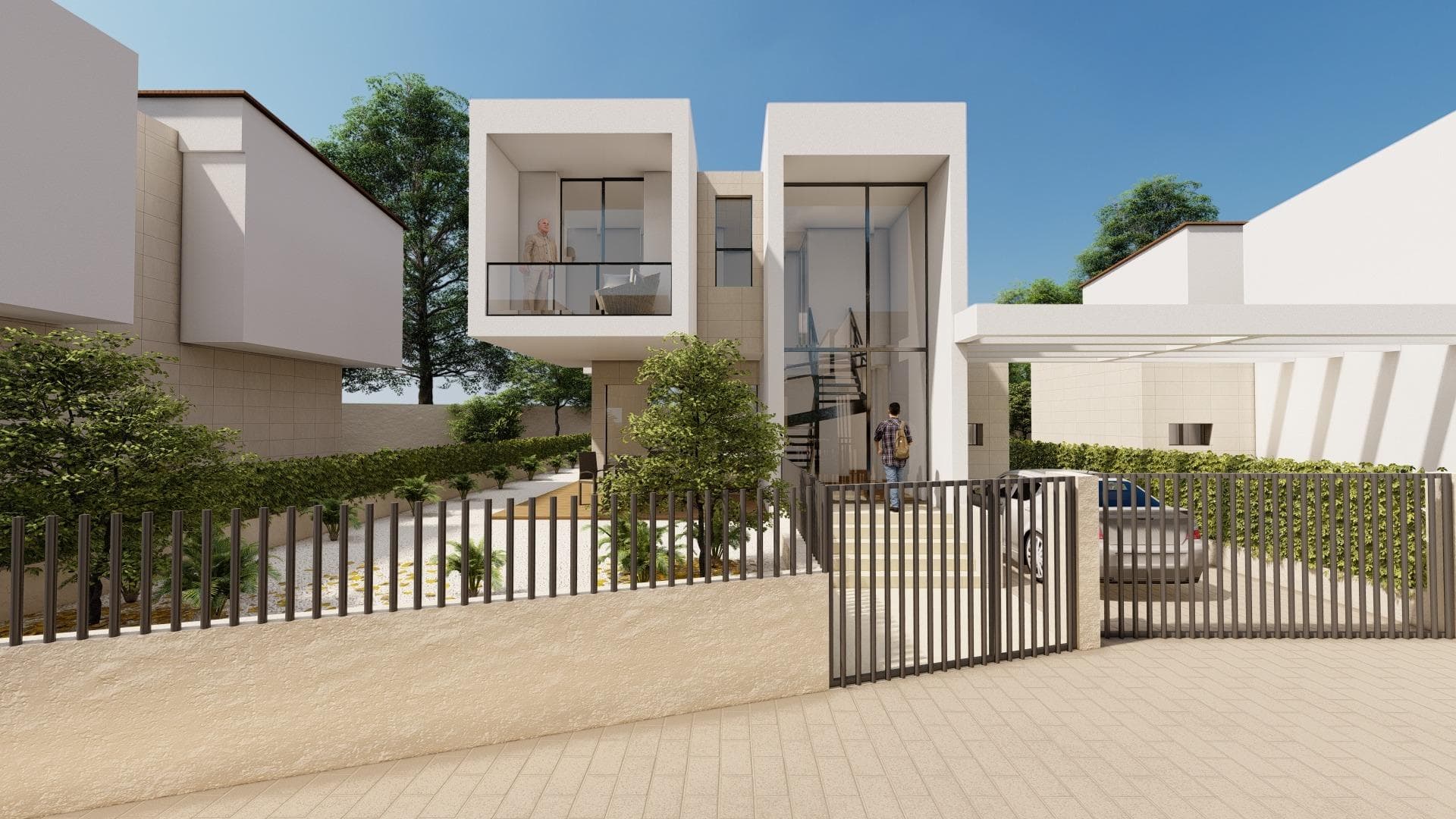 New Development of 7 Villas in La Nucía&#13;&#13;Discover these stunning new build villas in La Nucía, each offering private pools and parking. These independent villas feature 3 bedrooms and 3 bathrooms, spread across two floors. The ground floor hosts one of the bedrooms, providing easy access. On the first floor, a 14m² terrace offers clear, unobstructed views, with some units boasting sea views.&#13;&#13;Modern Living in a Private and Secure Gated Community&#13;&#13;This exclusive development is fully enclosed, and access to the villas is through a private road, ensuring the utmost privacy and security for residents. Each villa is designed with modern comforts in mind, perfect for year-round living or a relaxing holiday retreat.&#13;&#13;Prime Location in La Nucía&#13;&#13;Located in a well-established residential area of La Nucía, these villas are surrounded by essential day-to-day services, making life convenient and enjoyable. Just 6 km from the popular coastal destinations of Benidorm and El Albir, residents can easily access beautiful beaches, a variety of entertainment options, and a vibrant gastronomic scene.&#13;&#13;Proximity to Key Points of Interest&#13;Benidorm: 6 km&#13;El Albir Beach: 6 km&#13;Alicante Airport: 60 km&#13;Shopping Centers: 5 km&#13;Golf Courses: 10 km&#13;&#13;Enjoy the Mediterranean Climate&#13;&#13;With a warm, mild climate and plenty of sunny days throughout the year, La Nucía is an ideal location whether you’re planning a vacation home or a permanent residence. Experience the best of the Costa Blanca in these beautiful villas, perfectly positioned for both relaxation and adventure.&#13;