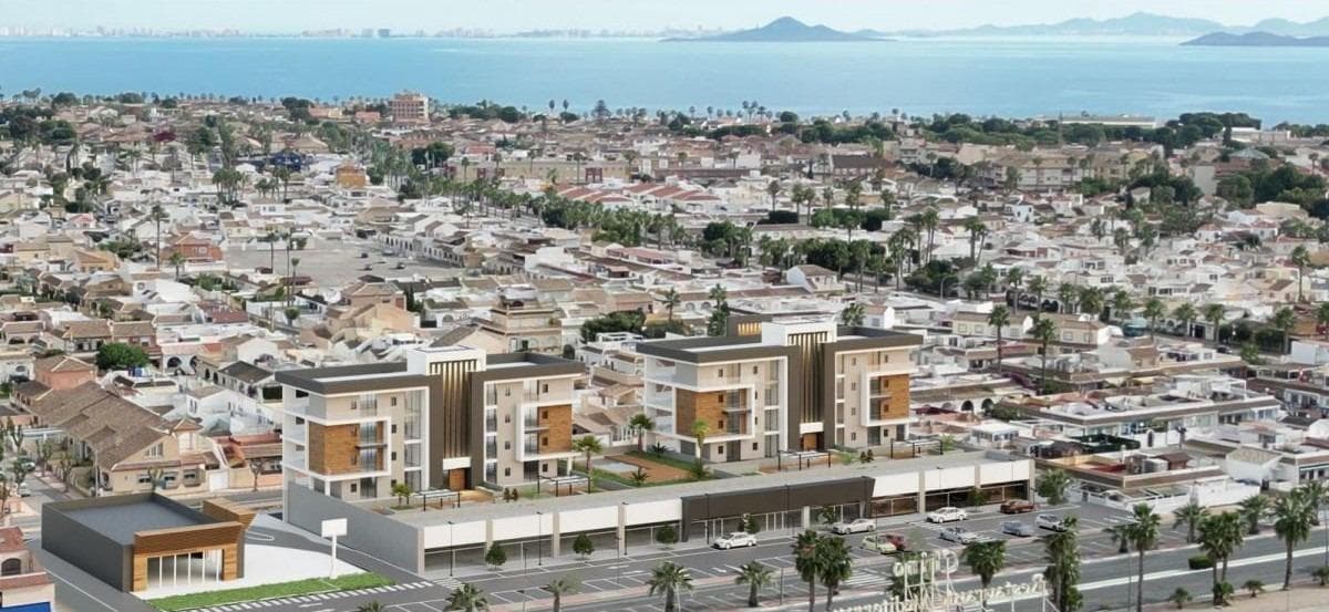 Tourist Apartments with Rental License in Los Narejos, Los Alcázares&#13;&#13;Prime Location in Los Alcázares, Murcia&#13;Located in the sought-after residential area of Los Narejos in Los Alcázares, Murcia, these newly built tourist apartments offer the perfect destination for your holidays. Situated just 1.4 km from the beach, this development combines tranquility with convenient access to essential amenities and leisure activities. Surrounded by golf courses and a wide range of services, this is an exceptional opportunity for investment or personal enjoyment.&#13;&#13;Modern, Fully Equipped Apartments&#13;This exclusive development features eight stylish apartments, each with 3 bedrooms and 2 bathrooms. Designed for modern living, the properties boast spacious terraces, private gardens, or solariums to suit different lifestyle needs. The building also includes a ground-floor commercial space and a stunning rooftop (first floor) swimming pool for relaxation and entertainment.&#13;&#13;High-Quality Features and Finishes&#13;Every apartment comes fully furnished and equipped with the following premium features:&#13;Motorized blinds in all rooms.&#13;Reinforced front door for added security.&#13;Underfloor heating in bathrooms.&#13;Fully fitted bathrooms with furniture, towel racks, and shower screens.&#13;Integrated air conditioning system for year-round comfort.&#13;Exterior and interior lighting.&#13;Kitchen appliances included: extractor hood, ceramic hob, oven, refrigerator, dishwasher, microwave, washing machine, and dryer.&#13;Additional amenities: toaster, bed linen, and kitchenware.&#13;Aerothermal system for energy-efficient hot water supply.&#13;Outdoor showers on solariums.&#13;&#13;Distances to Key Points of Interest&#13;Los Narejos Beach: 1.4 km.&#13;Roda Golf Club: 1 km.&#13;Murcia International Airport: 34 km.&#13;Dos Mares Shopping Center: 18 km.&#13;Cartagena Port: 30 km.&#13;&#13;A Profitable Investment Opportunity&#13;These tourist apartments come with an active rental license, making them a fantastic option for vacation rentals. Enjoy high demand in a popular holiday destination while benefiting from a well-designed newbuild property.&#13;&#13;Your Ideal Home Awaits&#13;Don’t miss the chance to own a fully equipped, modern apartment in the beautiful Los Narejos area. Contact us today for more information or to schedule a visit!&#13;