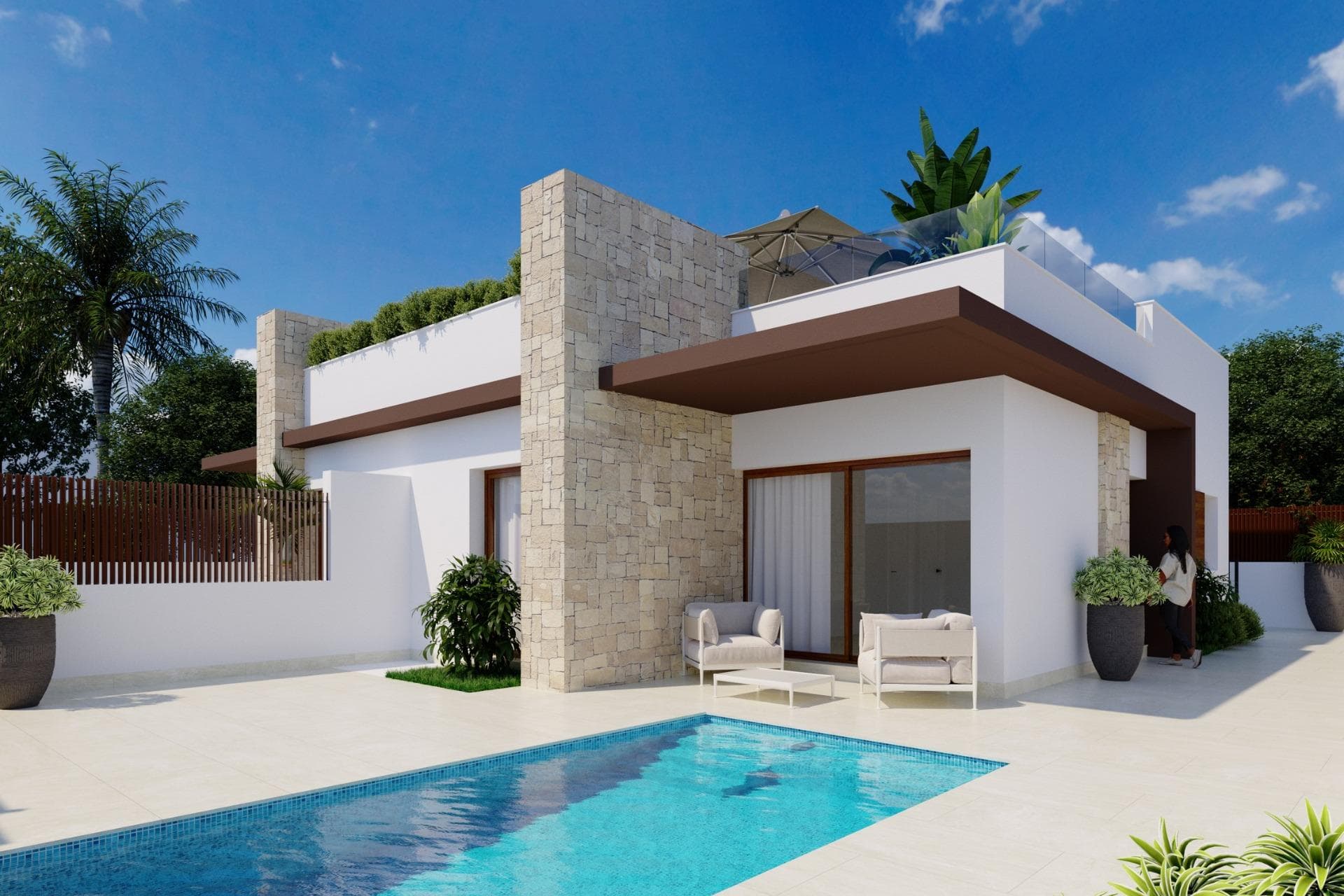 New Build Homes in Vistabella Golf Resort, Orihuela&#13;&#13;Exclusive Residential Development in a Prime Golf Location&#13;Discover this new development in Vistabella Golf Resort, offering 48 modern homes with a perfect blend of Mediterranean charm, warmth, and modernity. This unique residential complex provides semi-detached villas, townhouses, and detached villas, each designed for comfort, efficiency, and an exclusive lifestyle.&#13;&#13;A Variety of Home Options to Suit Your Needs&#13;This development offers three distinct property types, each with high-quality finishes and energy-efficient features:&#13;&#13;12 Semi-Detached Villas with 2 bedrooms and 2 bathrooms on a single level.&#13;Private pool and parking on the plot.&#13;Option to add a solarium at an additional cost.&#13;3 photovoltaic solar panels included.&#13;&#13;30 Townhouses with 3 bedrooms and 3 bathrooms.&#13;Multiple terraces and a private solarium.&#13;Community pool, children’s play area, and landscaped gardens.&#13;Aerothermal system for energy efficiency.&#13;&#13;6 Detached Villas with 4 bedrooms, 3 bathrooms, and 1 guest toilet.&#13;Spacious plots of over 300m².&#13;Private garden, swimming pool, and 8 photovoltaic solar panels.&#13;&#13;All properties include:&#13;Automated blinds.&#13;Underfloor heating in bathrooms.&#13;Pre-installed ducted air conditioning.&#13;Energy Efficiency Certificate A for sustainable living.&#13;&#13;Live in the Heart of Vistabella Golf Resort&#13;Located between San Miguel de Salinas and Los Montesinos, in the Orihuela municipality, Vistabella Golf Resort offers a premium lifestyle in a natural setting. The 18-hole, par-72 golf course spans over 6,000 meters and features rolling fairways, strategic bunkers, and scenic lakes, making it one of the most enjoyable and challenging courses in the region.&#13;&#13;The Vistabella Golf clubhouse, restaurant, bars, and local shops are just a 5-minute walk away, ensuring all daily essentials are within reach.&#13;&#13;Excellent Connectivity to Key Destinations&#13;San Miguel de Salinas &amp; Los Montesinos – 5 km (5-minute drive).&#13;Blue Flag beaches of Guardamar – 15 km (15-minute drive).&#13;Alicante Airport – 55 km (35-minute drive).&#13;Corvera Murcia Airport – 65 km (45-minute drive).&#13;&#13;Secure Your Dream Home in the Costa Blanca&#13;Whether you’re looking for a permanent residence, holiday home, or investment property, this development offers an unbeatable combination of modern design, luxury, and location.&#13;&#13;Contact us today to learn more and schedule a visit to your future home in Vistabella Golf Resort!&#13;