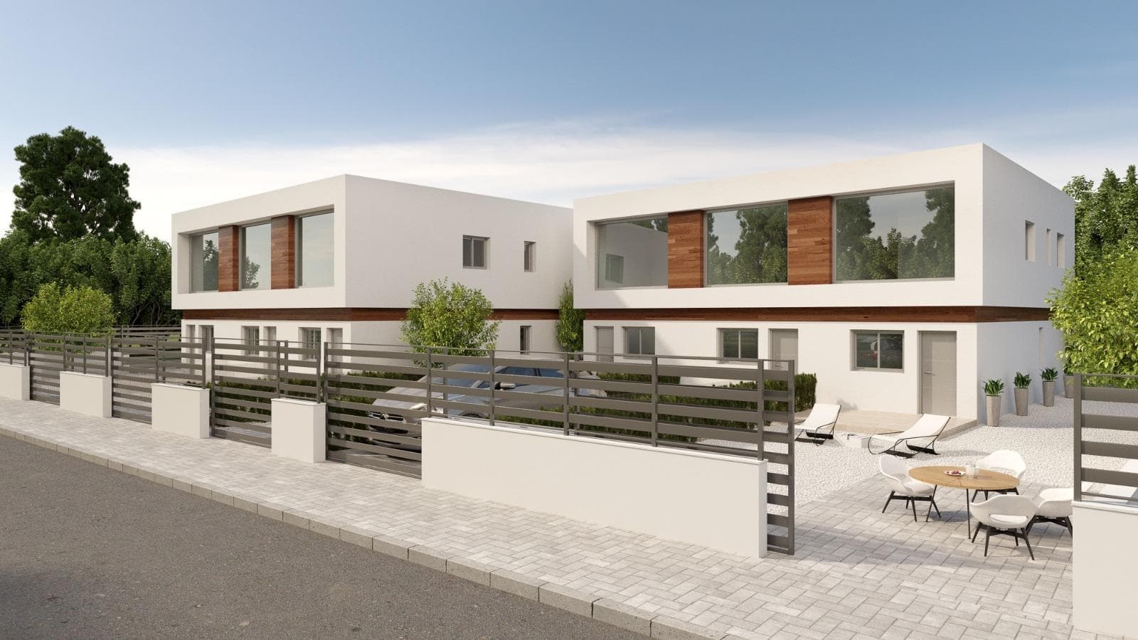 Exclusive New Development Residential Complex in Orihuela Costa&#13;&#13;Privileged Location in the Heart of the Costa Blanca&#13;This modern gated residential complex is located in Orihuela Costa, one of the most sought after areas of the Costa Blanca, just 4 km from the beaches of Orihuela Costa. Its excellent location allows you to enjoy the Mediterranean sun all year round, with access to a wide range of leisure, golf and services.&#13;&#13;Just 5 minutes by car, you will find the Villamartin golf course and the La Zenia Boulevard shopping centre, the largest in the province of Alicante, with more than 150 shops, restaurants and entertainment areas.&#13;&#13;Modern Design and Exclusive Homes&#13;This development offers a selection of newly built homes designed to the highest standards of quality and comfort:&#13;&#13;7 townhouses of 2 and 3 bedrooms with access to a communal swimming pool.&#13;2 detached villas with 3 bedrooms and 3 bathrooms, each with private swimming pool.&#13;Optional: underground parking spaces and storage rooms for an additional cost.&#13;&#13;Exclusive Qualities and Features&#13;Each property has been designed with a modern and functional approach, including:&#13;Landscaped exteriors with artificial grass next to the swimming pool.&#13;Aerothermal heating for greater energy efficiency.&#13;Kitchen with quartz breakfast bar, seating area and 50 cm metal sink.&#13;Staircase with glass and stainless steel handrail.&#13;Fully fitted bathrooms with wall units, mirror and shower screen.&#13;Pre-installation for ducted air conditioning.&#13;Built-in wardrobes in each bedroom, with sliding doors and soft closing system.&#13;Security entrance door for peace of mind.&#13;&#13;Proximity to points of interest&#13;Punta Prima Beach - 4 km.&#13;Villamartin Golf Course - 5 km.&#13;La Zenia Boulevard Shopping Centre - 5 km.&#13;Torrevieja town centre - 10 km.&#13;Alicante Airport - 40 minutes.&#13;Murcia-Corvera Airport - 1 hour.&#13;&#13;Experience the Mediterranean Lifestyle&#13;This exclusive residential complex is ideal for those looking for a modern home on the Costa Blanca, with access to beaches, golf and all amenities. Don't miss this unique opportunity and contact us today for more information or to arrange a viewing.&#13;