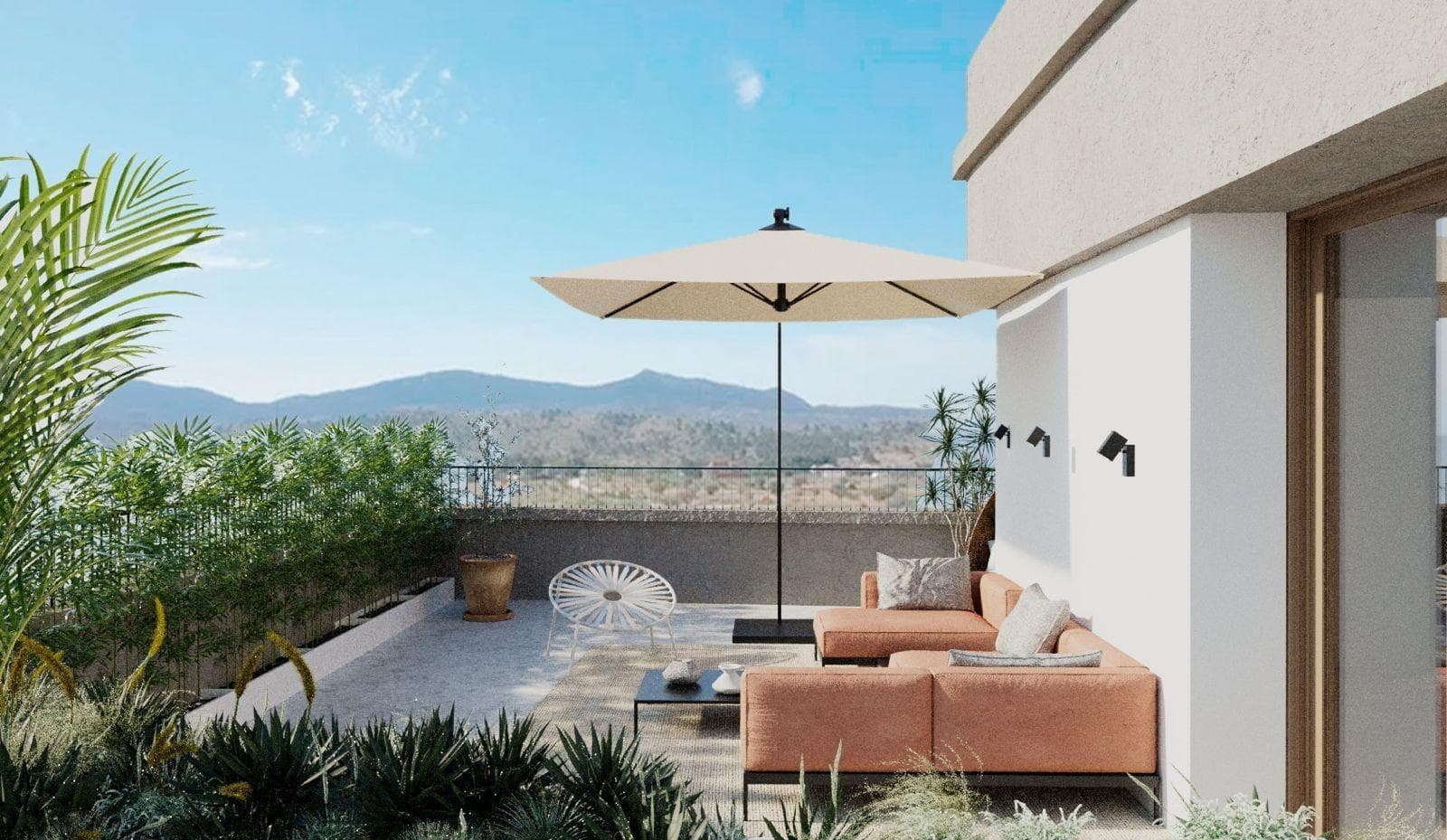 Exclusive New Build Apartments with Views of the Vineyards in Hondón de las Nieves&#13;&#13;Modern Homes in a Unique Natural Setting&#13;Discover this new development of flats in Hondón de las Nieves, a charming village set in a beautiful valley surrounded by olive and almond groves. This development offers 15 exclusive 2 and 3 bedroom homes, all designed to offer maximum comfort, energy efficiency and stunning views of the Vinalopó vineyards.&#13;&#13;Located in Vinalopó Medio, this peaceful enclave is ideal for those seeking a relaxed Mediterranean lifestyle, with easy access to nature and all essential services.&#13;&#13;High Quality Features and Modern Design&#13;Each flat has been designed with top quality materials and a functional layout, offering:&#13;&#13;Spacious and open-plan living spaces, ideal for modern living.&#13;Fully fitted kitchens with granite worktops.&#13;Top of the range bathrooms with built-in cisterns and top quality sanitary ware.&#13;Energy efficiency with aerothermal system for hot water.&#13;Pre-installation of ducted air conditioning, guaranteeing comfort in all seasons.&#13;Aluminium windows with double glazing, providing thermal and acoustic insulation.&#13;Reinforced security entrance door for peace of mind.&#13;Parking space and storage room in basement, included in the price.&#13;Lift in the building, ensuring accessibility and comfort.&#13;Solar panels on the rooftop to improve energy efficiency and reduce maintenance costs.&#13;In addition, the residential has a communal swimming pool, perfect for enjoying the Mediterranean climate.&#13;&#13;Privileged location in Hondón de las Nieves&#13;Hondón de las Nieves is a town with a great wine-growing tradition, famous for its table grapes with the Vinalopó denomination of origin. Surrounded by the Sierra de Crevillente, the area offers numerous hiking trails, natural areas and a rich cultural and historical offer.&#13;&#13;From your new home, you will have quick access to the main points of interest in the area:&#13;&#13;Alicante Airport - 30 km (30 minutes by car).&#13;Alicante Beaches - 35 km (35 minutes by car)&#13;Elche - 20 km (20 minutes by car)&#13;Crevillente Natural Park - 10 km (15 minutes drive)&#13;Golf Courses - 25 km (30 minutes drive)&#13;&#13;An Ideal Home on the Costa Blanca&#13;Enjoy the tranquillity of the Hondón Valley, without giving up the proximity to Alicante and Elche. Whether as a permanent residence, holiday home or investment property, these modern flats are an unbeatable choice.&#13;&#13;Contact us today for more information or to arrange a viewing.&#13;
