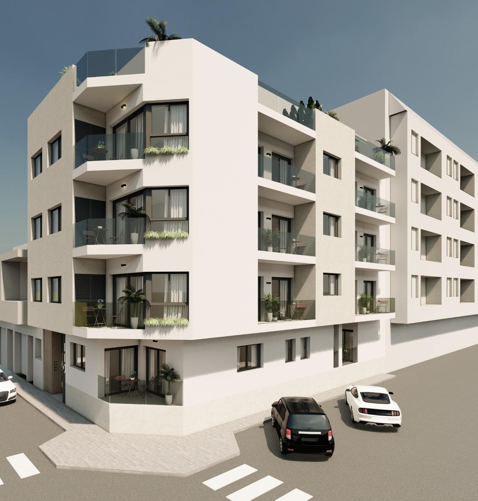 Modern New Build Apartments in Guardamar del Segura Near the Beach&#13;&#13;Exclusive Development in the Heart of Guardamar&#13;Discover this brand new residential building offering 13 stylish apartments located in the centre of Guardamar del Segura, one of the most desirable towns on the Southern Costa Blanca. Designed with comfort and functionality in mind, this development features 1 and 2-bedroom apartments just 550 metres from the beach, and a short walk to shops, supermarkets, restaurants, public transport, and other essential services.&#13;&#13;Contemporary Design and Quality Finishes&#13;Each apartment features an open-plan American-style kitchen, a bright living-dining area, built-in wardrobes, and a private terrace. The building includes a lift for 6 people, and all residents have access to a communal rooftop solarium with showers and artificial grass—perfect for enjoying the sun and sea breeze.&#13;&#13;High-quality specifications include:&#13;&#13;Aluminium windows with thermal break system&#13;Armoured front door for extra security&#13;Aerothermal hot water system&#13;Suspended bathroom furniture with integrated sink, mirror, and sliding shower screens&#13;Pre-installation for ducted air conditioning&#13;&#13;Ideal Location with Great Connectivity&#13;Guardamar del Segura is a charming coastal town known for its 11 km of natural beaches, lush pine forest, and relaxed Mediterranean lifestyle. This apartment complex is ideally situated to enjoy all that the town has to offer, including:&#13;&#13;Guardamar Marina – 1.5 km&#13;Supermarkets, town hall, and health centre – within 500 m&#13;Bus station – 300 m&#13;Beaches – 550 m&#13;La Marquesa Golf (Ciudad Quesada) – 6.5 km&#13;Alicante Airport (El Altet) – 20 km&#13;Zenia Boulevard Shopping Centre – 30 km&#13;&#13;Guardamar also boasts a wide range of year-round services including a sports complex with tennis, paddle, football, and an indoor heated pool, as well as a public library with free WiFi and computer access. Its proximity to the airport and the coast makes it a perfect destination for both permanent living and holiday escapes.&#13;&#13;Your Beachside Retreat Awaits&#13;These modern apartments in Guardamar del Segura are ideal for those looking to enjoy life by the sea with all the comforts of a vibrant yet peaceful Spanish town. Contact us today to learn more or to schedule a visit!&#13;