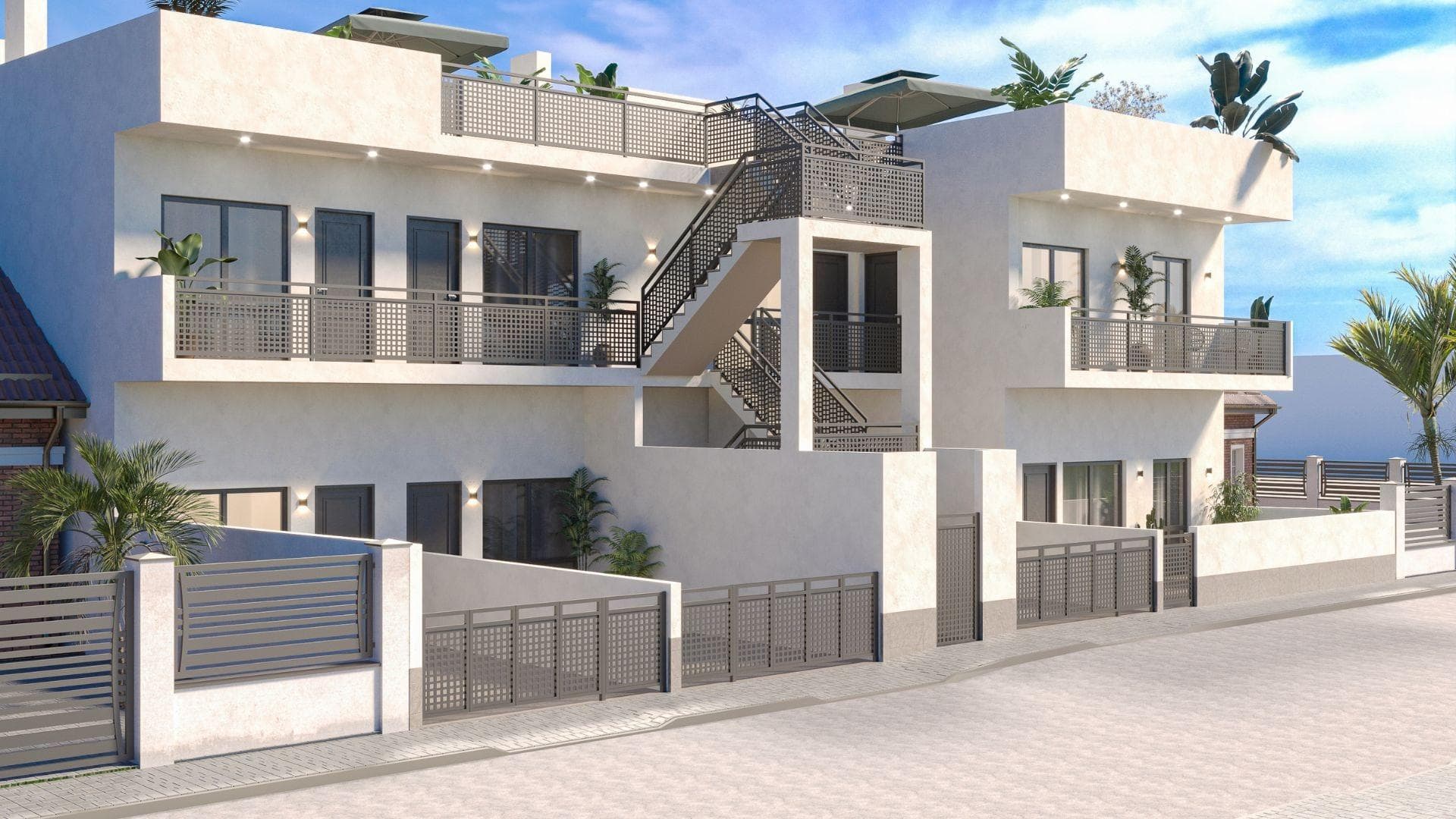New Build Homes in La Canalosa with Communal Pool&#13;&#13;Rural Tranquillity with Modern Amenities&#13;Welcome to this exclusive residential development in La Canalosa, a charming hamlet in Hondón de las Nieves, Alicante. This new-build development offers a peaceful lifestyle surrounded by nature, with all the amenities you need to enjoy everyday life. With a total of 8 homes with 2 bedrooms and 1 bathroom, it is the ideal option for those seeking peace, comfort and connection with the natural environment.&#13;&#13;Property Types to Suit All Tastes&#13;The ground floor properties have front terraces and rear patios, and three of them offer space to park your car within the private plot. The upper floor properties have a private solarium with storage room, ideal for enjoying the sun all year round and the excellent Mediterranean climate that characterises the area.&#13;&#13;Specifications and Features&#13;Each home has been designed with a practical and modern approach:&#13;&#13;Pre-installation of ducted air conditioning&#13;Security entrance door&#13;Bathroom cabinet with mirror&#13;High-quality exterior carpentry&#13;&#13;The residential complex also has a communal swimming pool surrounded by landscaped areas, perfect for relaxing and enjoying time with the family.&#13;&#13;Natural surroundings and healthy lifestyle&#13;La Canalosa is the ideal destination for those who value a simple, healthy lifestyle surrounded by nature. Its rural landscapes invite you to take walks in the open air, go hiking, cycling or simply enjoy the silence and beauty of the surroundings. Just a few minutes away, Hondón de las Nieves offers additional services, local history and a renowned wine tradition.&#13;&#13;Distances to points of interest&#13;Local school: 0.1 km&#13;Sports facilities: 0.3 km&#13;Medical centre: 3 km&#13;Central market: 4 km&#13;Golf course: 16 km&#13;Shopping centres: 17 km&#13;Elche: 26 km&#13;Alicante: 26 km&#13;Alicante-Elche Airport: 33 km&#13;Costa Blanca beaches: 38 km&#13;&#13;Invest in Wellbeing and Nature&#13;This development represents an excellent opportunity to acquire a modern home in a unique and well-connected rural setting. Perfect as a main residence, holiday home or investment with great potential for capital appreciation.&#13;&#13;Contact us today to schedule your visit and discover your new home in La Canalosa.&#13;