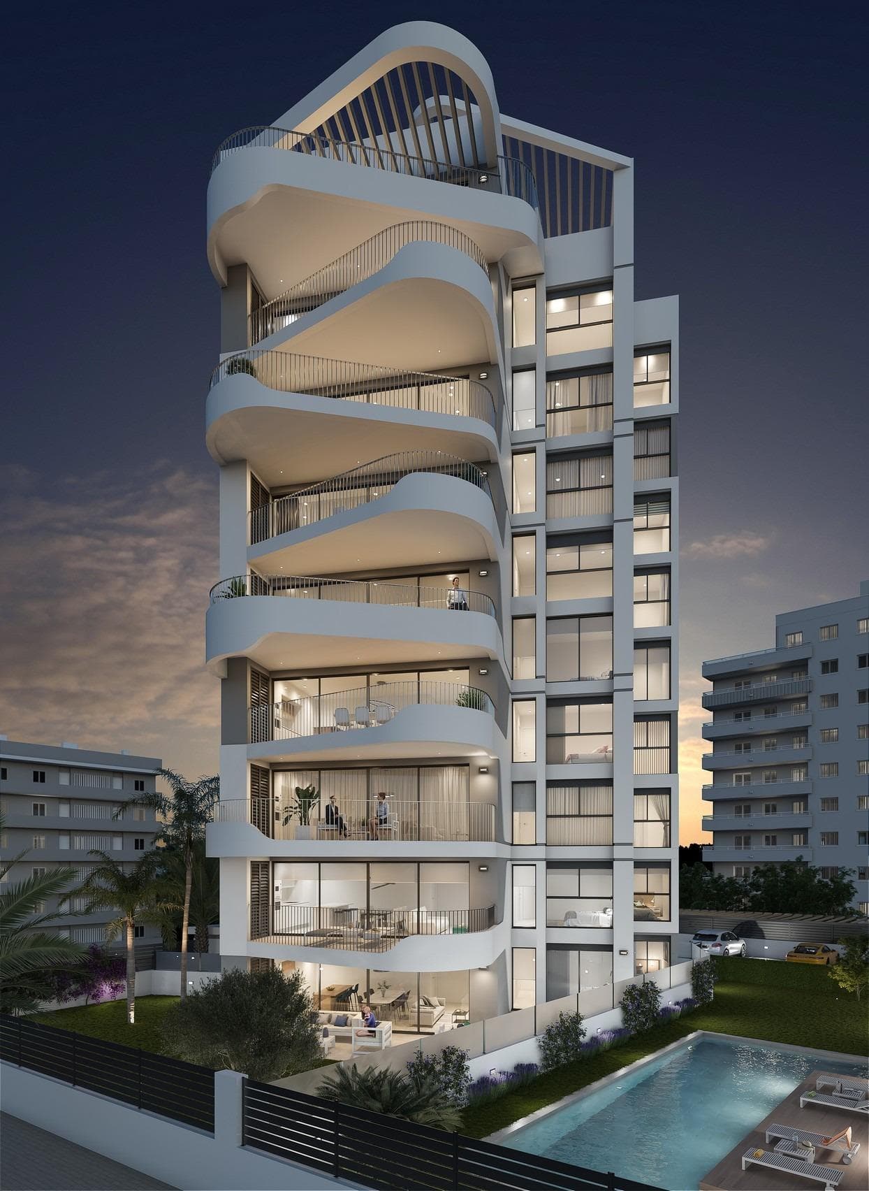 New Build Apartments with River Views in Guardamar del Segura&#13;&#13;Exclusive Residential Development of Only 9 Modern Homes&#13;This new residential development in Guardamar del Segura, Alicante, offers a unique opportunity to live in a privileged location with unobstructed views of the Segura River and the Vega Baja. The building consists of only 9 exclusive homes, one per floor, ensuring privacy, tranquillity and comfort.&#13;&#13;Spacious Homes with Large Terraces&#13;Each apartment has 3 bedrooms and 2 bathrooms, as well as spacious outdoor areas:&#13;&#13;Ground floor with 120 m² private garden&#13;Middle floors with 18 m² terraces&#13;Penthouse with terrace and 78 m² private solarium&#13;&#13;These properties have been designed in a contemporary style, ideal for both permanent residences and holidays on the Costa Blanca.&#13;&#13;First-class facilities and quality&#13;The homes are delivered with excellent finishes, designed to offer comfort and efficiency:&#13;&#13;Reinforced entrance door&#13;Bathrooms with wall-mounted washbasins, mirror, wall-to-wall shower tray and glass screen&#13;Aerothermal system for domestic hot water (100 litres)&#13;Parking space included in the price&#13;&#13;Ideal location near the sea and all amenities&#13;The residential complex is located just 1.4 km from the beach and a few minutes from the port of Guardamar, the natural pine forest and a vibrant shopping area with supermarkets, restaurants and essential services.&#13;&#13;Approximate distances to key points:&#13;&#13;Guardamar town centre: 1.2 km (15 minutes on foot)&#13;Nearest beach: 1.4 km&#13;Marina: 1 km&#13;Reina Sofía Park: 1.5 km&#13;La Marquesa golf course (Ciudad Quesada): 9 km&#13;Habaneras shopping centre (Torrevieja): 13 km&#13;Alicante-Elche Airport: 33 km&#13;&#13;Guardamar also offers direct bus connections to Alicante and Torrevieja, making it easy to get around without needing your own vehicle.&#13;&#13;Your new home in Guardamar awaits you&#13;Whether as an investment, permanent residence or holiday home, this residential development represents an exceptional opportunity in one of the most sought-after areas of the Costa Blanca.&#13;&#13;Contact us now and secure your apartment with views in Guardamar del Segura.&#13;