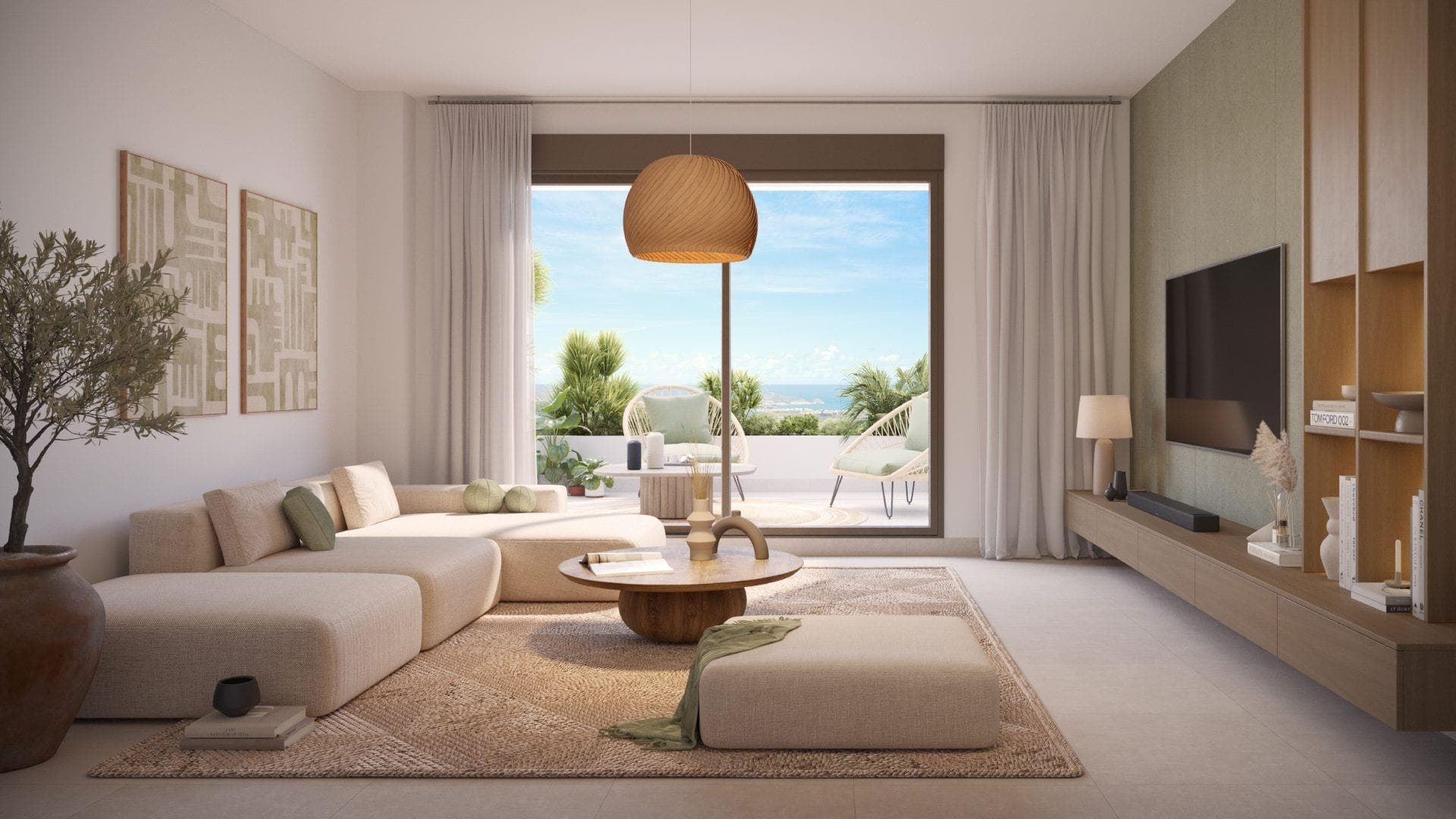 New Build Apartments with Sea and Golf Views in Pulpí, Almería

Privileged Location Between Sea and Mountains
This exclusive new residential development is located in Pulpí, Almería, next to the impressive Mundo Aguilón Golf Course, offering a perfect balance between nature, comfort, and Mediterranean lifestyle. Set in a peaceful area between the sea and the mountains, this location invites you to enjoy an active and relaxed lifestyle all year round.

Just 4 km from some of the best virgin beaches of the Mediterranean coast, the development is surrounded by nature, golf, and a well-established environment ideal for both permanent living and holiday escapes.

Contemporary Homes with Large Terraces and Scenic Views
The complex consists of 54 new build apartments with 1, 2 and 3 bedrooms, each with a private parking space and storage room included. The homes are designed with a modern and functional layout, making the most of natural light and offering spacious terraces with stunning views of the golf course and the sea.

High-quality finishes include:

Double-glazed windows with thermal break
Reinforced security entrance doors
Full ducted air conditioning installation
Energy efficiency rating A
These features ensure optimal comfort, soundproofing, and temperature control throughout the year.

Exceptional Communal Areas for All Lifestyles
The residential complex is designed to enhance your quality of life with amenities for the entire family, including:

A large communal swimming pool perfect for sunny days
A space dedicated for fitness area to stay in shape without leaving the property
A clubhouse or social area, ideal for community interaction and leisure

These communal spaces, combined with the tranquil surroundings, make this development an ideal option for families, couples, retirees, or investors seeking a high-quality coastal lifestyle.

Close to Golf, Beaches and Key Services
Located at Mundo Aguilón Golf, one of the most beautiful and challenging golf courses in Almería, this development is ideal for golf lovers. It is also conveniently close to:

Villaricos Marina – 13 km
Shopping centres in Águilas – 15 km
Desert Springs Golf Resort – 18 km
Almería International Airport – 95 km
Murcia-Corvera Airport – 115 km

Invest in Quality Living on the Almería Coast
Whether you're looking for a primary residence, a second home by the sea, or a profitable holiday rental investment, this new development in Pulpí offers comfort, views, and lifestyle in one of the most up-and-coming areas of the Costa de Almería.

Contact us now for more information or to book a viewing and discover your new home surrounded by sea, golf, and sunshine.