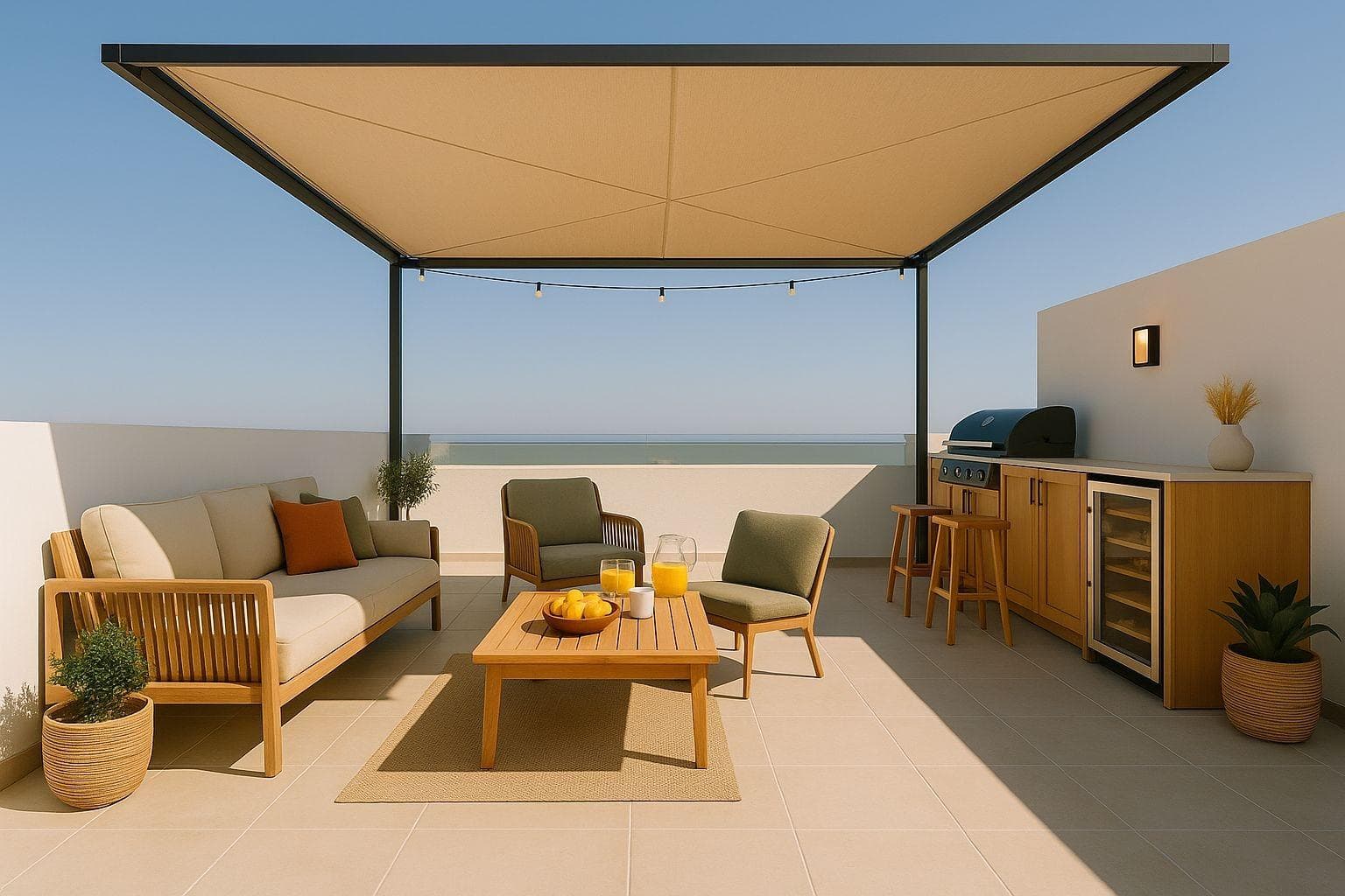 NEW BUILD APARTMENTS IN GUARDAMAR DEL SEGURA &#13;&#13;Penthouse with private solarium and storage room on the roof! Finished: Ready to move in!&#13;&#13; New Build residential complex located in the heart of Guardamar del Segura.&#13;&#13; 10 modern and exclusive apartments with 3 bedrooms and 2 bathrooms, open plan kitchen with the lounge area, fitted wardrobes, large terraces.&#13;&#13; Common areas have a community solarium, with Jacuzzi, rest area and children's play area are located.&#13;&#13; Located just 550 m from the beach and close to all services (supermarkets, town hall, bus station, health center), Golf courses are 6.5 km away.&#13;&#13; Guardamar del Segura is a town located on the Costa Blanca South. With its 11 kilometres of natural beach and its large pine forest.&#13;&#13; Guardamar is a quiet town to live in, it has all the services throughout the year such as restaurants, bars, shops, banks, places for leisure, etc.&#13;&#13; Every Wednesday, in the central streets of the town, a market is organized where many people go to buy products such as food, clothing, furniture, animals, etc. It is a great claim and inhabitants of the surrounding town come to Guardamar every Wednesday to visit the market.&#13;&#13; Guardamar del Segura has a large port with activities throughout the year, it has a large sports centre with paddle tennis, tennis, soccer and a large heated swimming pool that works all year round. It also has a library where there is free wifi and computers.&#13;&#13; Guardamar del Segura is only 20km away from the Alicante - Elche (El Altet) airport, where there are many flights every day with connections to the main European cities, due to the demand for tourists on the Costa Blanca.&#13;