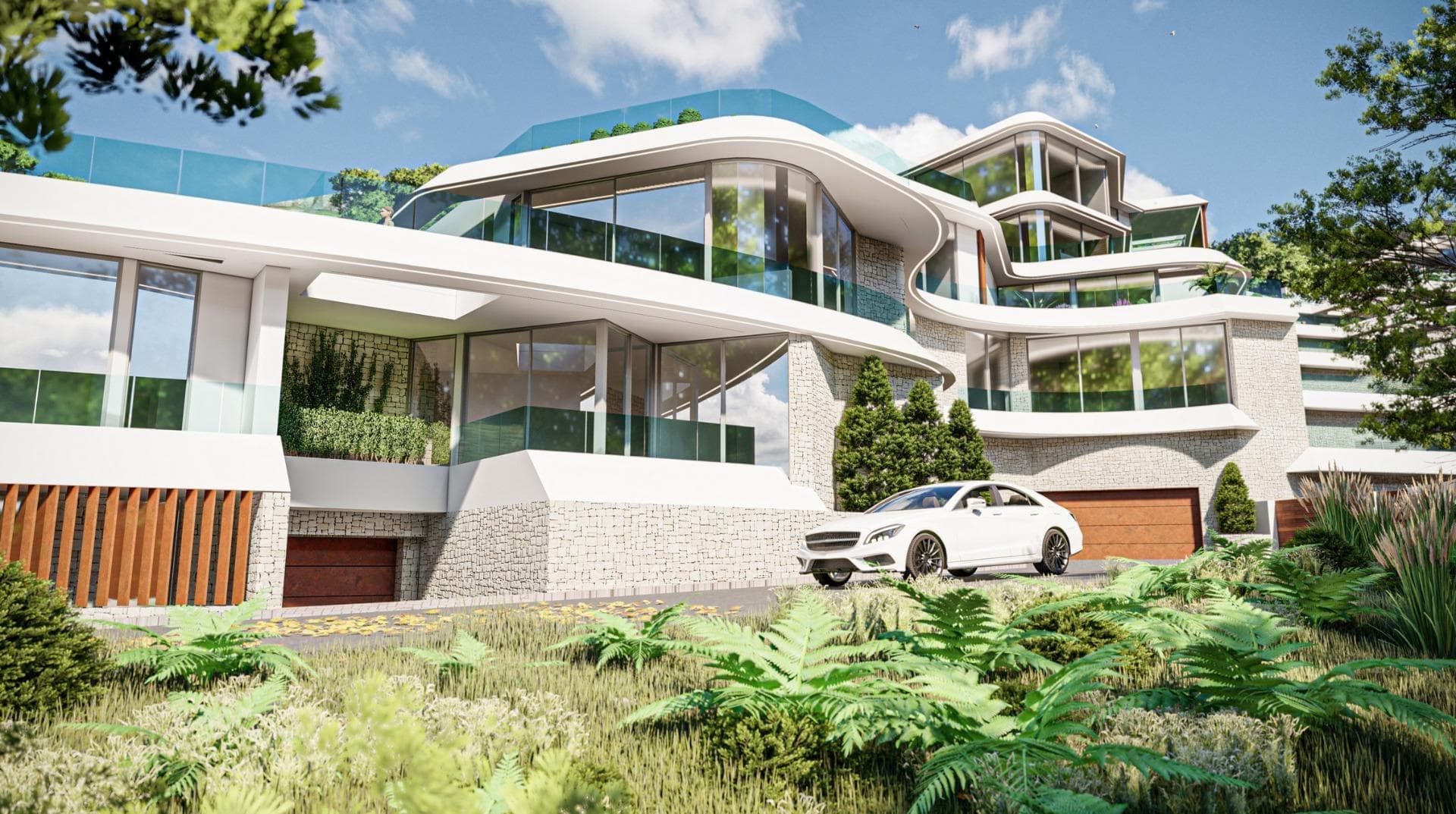 Luxury beachfront apartments and villas in Mascarat, Calpe: Mediterranean living redefinedExclusive new-build development with sea views near the port of Mascarat, CalpeDiscover a new level of coastal luxury with this exceptional property development located next to the picturesque port of Mascarat, between Calpe and Altea on the Costa Blanca. This exclusive project consists of 4 designer villas, 2 penthouses and 8 elegant flats, all with private pools and panoramic views of the Mediterranean Sea and the lively marina. Just 400 metres from the coast, this unique development combines modern architecture, top-quality finishes and an unbeatable location to enjoy an extraordinary lifestyle.Privileged location with excellent connections and servicesStrategically located just 55 km from Alicante International Airport, the development is easily accessible by car in less than 50 minutes. The picturesque marina of Mascarat is just 350 metres away, while the nearest supermarket is only 1.1 km from the residence. The town centres of Calpe and Altea, known for their historic charm, restaurants, boutiques and cultural events, are just a few minutes away. Golf lovers will find the famous Altea Golf Club just 8 km away, and the prestigious Marina Greenwich yacht club is practically on the doorstep.Elegant apartments with private pool and sea viewsThe development offers 6 exclusive apartments, each with spacious terraces, beautiful gardens and a private pool. All apartments have three bedrooms, two bathrooms and an additional guest toilet. All properties have two allocated parking spaces in the secure underground garage, as well as access to a large semi-Olympic communal swimming pool and a panoramic funicular railway connecting the different levels of the community. Each apartment has a basement area with a laundry room and storage room connected to the property.Wonderful duplex penthousesGems in the heights, with large terraces, private access via a private lift and all the comforts of a villa, but with the magic of the most impressive panoramic views. They have 4 bedrooms, 3 bathrooms and a guest toilet. Private swimming pool and basement space with laundry room and storage room and access to the property from the private lift.Designer villas with premium features and total privacyThe 4 luxurious villas have four bedrooms, three bathrooms spread over 2 floors, with open and bright interiors that flow effortlessly into spacious outdoor areas. Each villa has a lift and private swimming pool, its own garage and access to the shared resort-style facilities. High-quality finishes and architectural attention to detail ensure that each home offers maximum comfort, elegance and privacy.High-end specifications and home automation technologyEntrance door with reinforced securityLacquered aluminium exterior carpentry with thermal breakMotorised blackout blinds with home automation controlDesigner kitchens with Silestone worktops and integrated appliancesAerothermal underfloor heating and ducted air conditioningHome automation for lighting, air conditioning, shading and leak detectionTwo private parking spaces per unitExperience the Mediterranean lifestyle in CalpeExperience unique moments by the sea, with unrivalled views and access to one of the most beautiful marinas on the Costa Blanca. Whether as a permanent residence, a holiday retreat or an investment, this development offers an exclusive combination of luxury, nature and lifestyle.Contact us today to arrange a private viewing and secure your dream home by the sea.