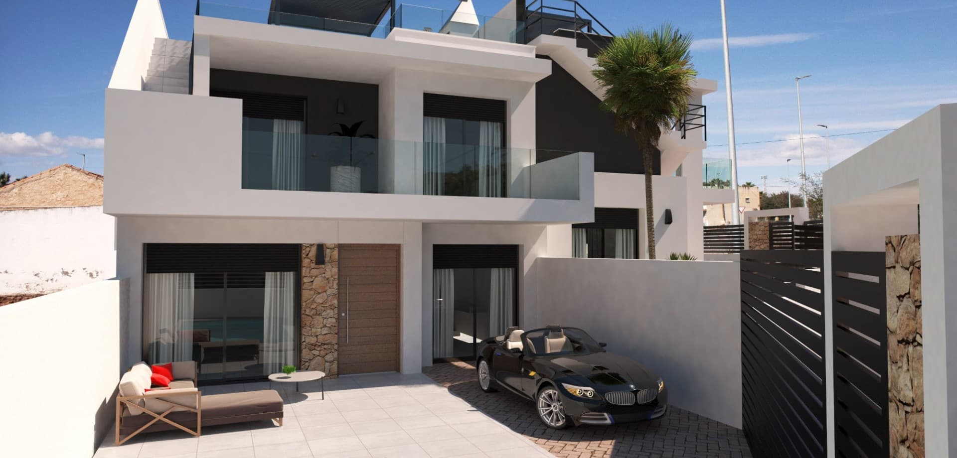 Embrace the opportunity to craft your dream home(s) in the picturesque setting of Los Montesinos, Alicante. This prime plot of land awaits your vision, offering the perfect canvas to bring your architectural dreams to life. All renders & plans have been prepared to sell the houses to your potential home buyers.

Nestled amidst the stunning landscapes of Los Montesinos, Alicante, this plot boasts breathtaking views and tranquility, providing the ideal backdrop for creating your sanctuary.

With a project ready, the path to your dream home(s) has never been smoother. Whether you envision a single spacious residence or prefer the option to build two distinct houses, the possibilities are endless.

The meticulously crafted project offers thoughtful design and meticulous planning, ensuring every detail aligns with your vision for the perfect living space.

Located in the charming town of Los Montesinos, close to Torrevieja & Ciudad Quesada, you'll enjoy a harmonious blend of idyllic countryside living and modern amenities. From pristine beaches to vibrant cultural attractions, the best of Costa Blanca is at your fingertips.

Conveniently situated, this plot offers easy access to major transportation routes, providing seamless connectivity to surrounding towns.

Immerse yourself in the natural beauty of Costa Blanca, where lush greenery and azure skies beckon you to embrace a life of serenity and relaxation.

Don't miss this rare opportunity to create your bespoke oasis in the heart of Los Montesinos. Contact us today to seize this opportunity and embark on the journey to realizing your dream home(s) on this exceptional plot in Los Montesinos.

There are a total of three plots for sale in various sizes. Contact us for more information.