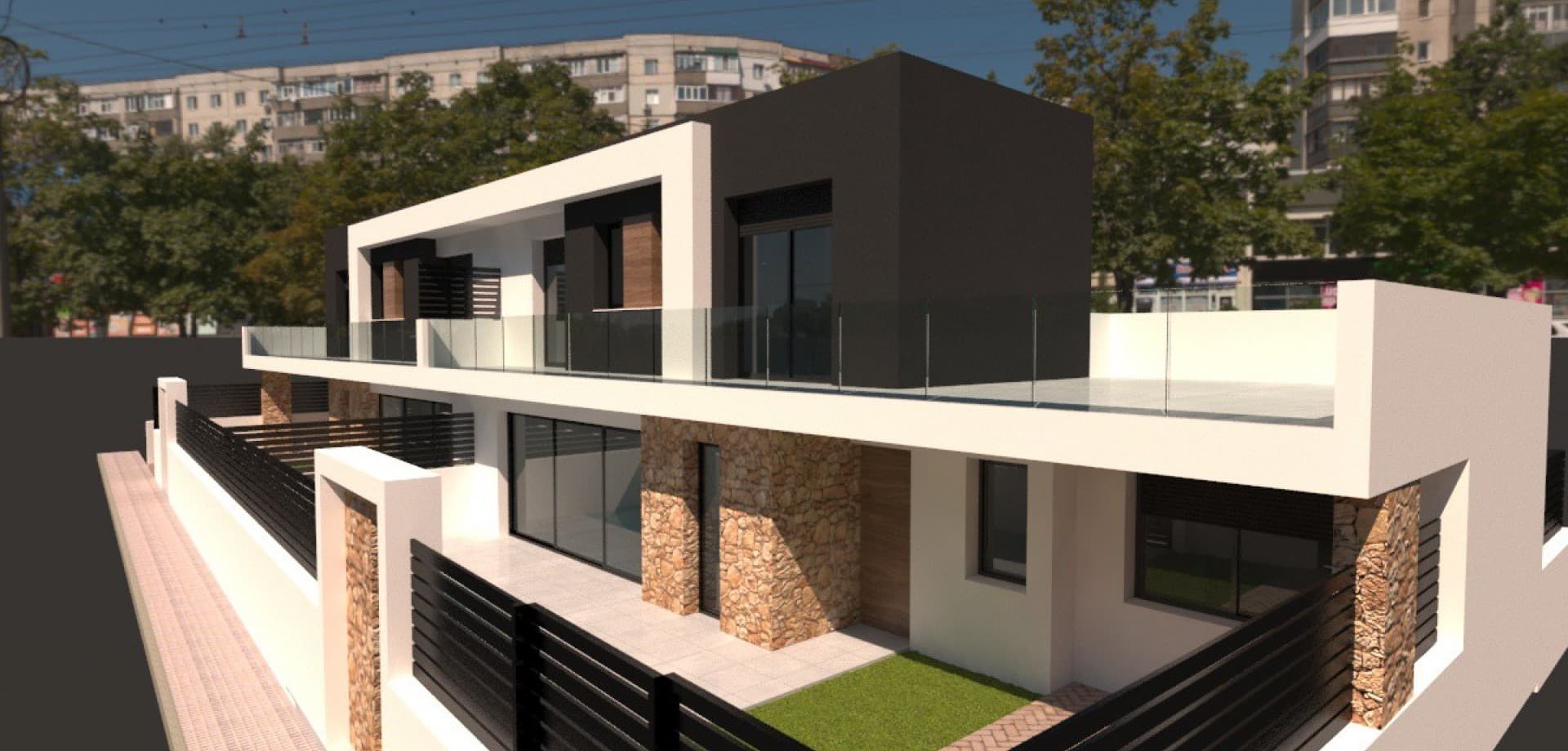 Embrace the opportunity to craft your dream home(s) in the picturesque setting of Los Montesinos, Alicante. This prime plot of land awaits your vision, offering the perfect canvas to bring your architectural dreams to life. All renders & plans have been prepared to sell the houses to your potential home buyers.

Nestled amidst the stunning landscapes of Los Montesinos, Alicante, this plot boasts breathtaking views and tranquility, providing the ideal backdrop for creating your sanctuary.

With a project ready, the path to your dream home(s) has never been smoother. Whether you envision a single spacious residence or prefer the option to build two distinct houses, the possibilities are endless.

The meticulously crafted project offers thoughtful design and meticulous planning, ensuring every detail aligns with your vision for the perfect living space.

Located in the charming town of Los Montesinos, close to Torrevieja & Ciudad Quesada, you'll enjoy a harmonious blend of idyllic countryside living and modern amenities. From pristine beaches to vibrant cultural attractions, the best of Costa Blanca is at your fingertips.

Conveniently situated, this plot offers easy access to major transportation routes, providing seamless connectivity to surrounding towns.

Immerse yourself in the natural beauty of Costa Blanca, where lush greenery and azure skies beckon you to embrace a life of serenity and relaxation.

Don't miss this rare opportunity to create your bespoke oasis in the heart of Los Montesinos. Contact us today to seize this opportunity and embark on the journey to realizing your dream home(s) on this exceptional plot in Los Montesinos.

There are a total of three plots for sale in various sizes. Contact us for more information.