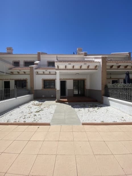 This semi-detached house offers a blend of modern comfort and convenience, having been totally refurbished and located in a serene environment near San Miguel de Salinas. Fully furnished to a high standard.andlt;strongandgt;Property Features:andlt;/strongandgt;Interior:3 Bedrooms: Spacious, each with built-in wardrobes. The ground floor bedroom has a mirrored wardrobe and direct access to the rear terrace.3 Bathrooms: Each bedroom on the first floor has an en suite bathroom, one with a bathtub and the other with a shower. The bathrooms are fully refurbished with modern fixtures.Large Living-Dining Room: Bright and airy, with access to a covered porch and terraces.Independent Kitchen: Fully equipped with electrical appliances and new furniture.Utility Room: Conveniently located under the stairwell.andlt;strongandgt;Exterior:andlt;/strongandgt;Large Front Garden: Offers ample space for outdoor activities and gardening.Terraces: Both front and back terraces provide ample space for relaxation and entertainment. The first floor has a large front terrace accessible through the main bedroom or a separate door.Parking: Covered garage for 1 vehicle.Storage Room: 10mandsup2; space for additional storage needs.Orientation: Provides plenty of natural light and cross ventilation throughout the day.andlt;strongandgt;Furnishings:andlt;/strongandgt;Fully furnished with new furniture, lighting, curtains, and decoration, making it move-in ready.Location and Surroundings:Natural Environment: Located in a privileged area surrounded by nature, with access to parks, trails, and mountain paths for walking or biking.Nearby Services: Only 2km away from San Miguel de Salinas, where you can find a variety of restaurants, shops, schools, and sports facilities.andlt;strongandgt;Golf Courses:andlt;/strongandgt; Ideal for golf lovers, with 6 golf courses reachable within a 20-minute drive.Beaches: The nearest beaches are 9km to the south, offering a variety of coves and beaches within a 20-minute drive.This semi-detached house combines modern living with natural beauty, making it an ideal home for those seeking comfort and convenience in a tranquil setting.