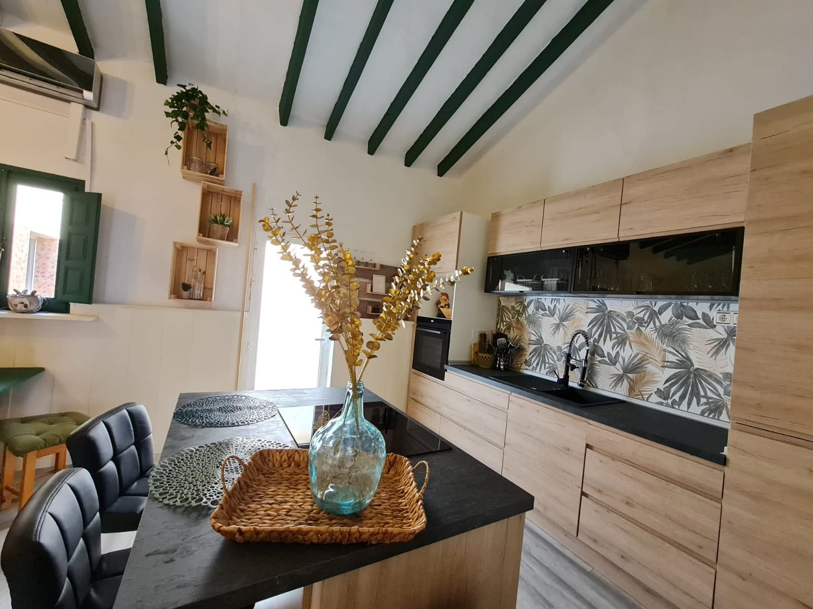 Fully renovated townhouse in Algueña, ideally located within walking distance of all essential amenities. This property seamlessly combines modern design with traditional features, offering the perfect balance.Situated close to the countryside, this townhouse is equipped with essential utilities, including water, electricity, and internet access. Inside, you'll find a welcoming fireplace and an open-plan living area, making it ready for immediate occupancy.This home is designed for your convenience, providing an easy 'lock up and leave' option, making it an ideal holiday retreat with minimal maintenance. The property features cozy touches throughout, and the newly updated kitchen comes with an island for added functionality.Outside, you'll enjoy a private courtyard with a barbecue area, perfect for outdoor entertaining. Additionally, a solarium with panoramic views adds to the charm of this property.This townhouse offers a professionally designed, modern living space with all the comforts and conveniences you need, making it an attractive opportunity for those seeking a comfortable and low-maintenance lifestyle.We have a large portfolio of properties in the Costa Blanca and Costa Calida areas, specialising in country properties, villas, fincas, building plots and design and build options in the Alicante and Murcia regions with a particular emphasis on Elda, Monovar, Pinoso, Sax, Villena, Aspe, Fortuna, Albacete and many more surrounding areas. We have been established since 2004 and have decades of experience between the team which we bring to bear to help you find and secure your new dream home. We help you every step of the way to make sure your purchase in Spain is safe and hassle free. We are not here to sell you a property, we are here to help you realise your dream and find what is right for you. With us you are in the safest hands. Contact us now to have a no obligation chat about how you too can realise your dreams.