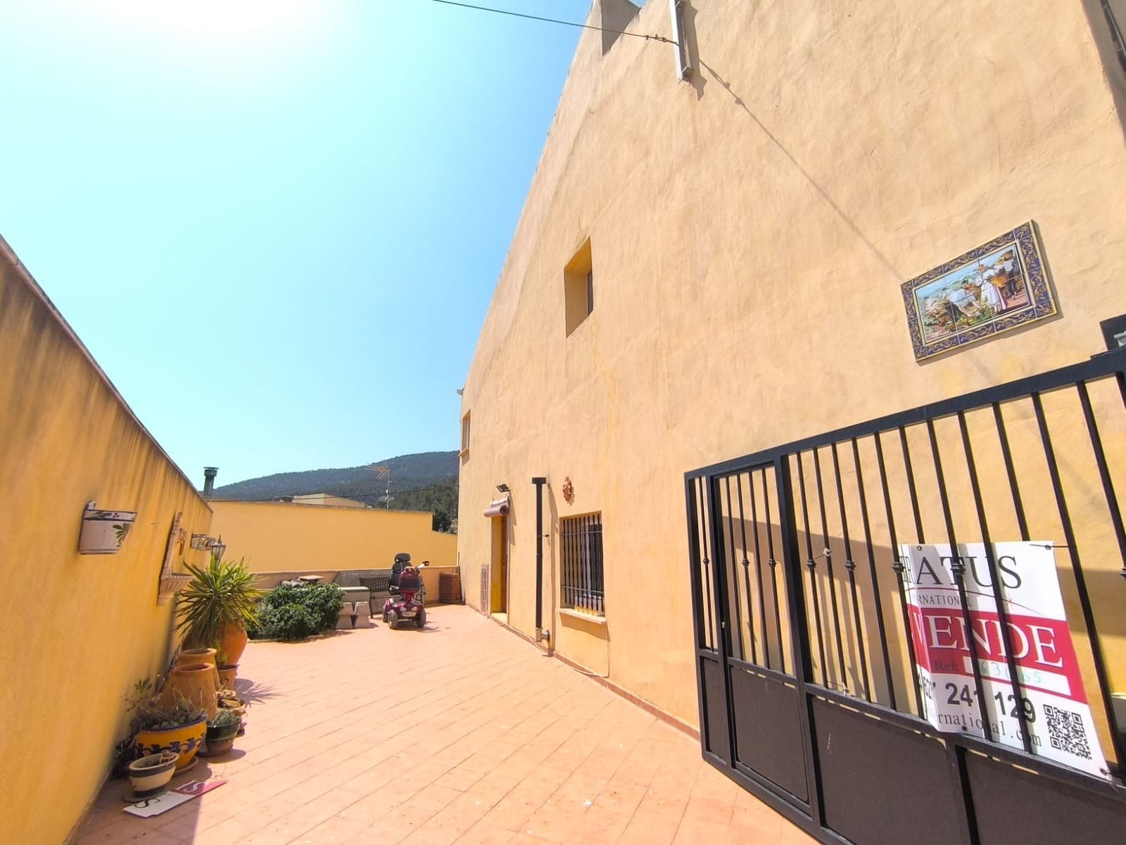 This well-maintained, spacious townhouse offers a unique opportunity for comfortable and versatile living. Located in a small village surrounded by beautiful nature, it provides a quiet and scenic environment while being just a short drive from Pinoso and Monóvar.This fully renovated village house in Casas del Señor offers generous living space and modern upgrades while preserving traditional charm. The property includes 5 bedrooms, 2 bathrooms, and 2 separate living rooms, providing flexibility for families, guests, or a home office setup.The ground floor features a well-equipped kitchen, dining room, bathroom, two bedrooms, and a bright living room. On this level you can also access the property via the terrace with an electric gate. Upstairs, you'll find three additional bedrooms, another bathroom, and a second living area. The lower level has been converted into a spacious entertainment zone complete with a bar, an open room ideal for gatherings, and access to a small private terrace. The home also benefits from an electric gate, a new roof, and an upgraded electrical system, making it move-in ready.About the Area:Casas del Señor is a peaceful village in the heart of the Alicante province, known for its natural surroundings, mountain views, and quiet pace of life. The area is ideal for those seeking a relaxing environment with easy access to outdoor activities like hiking and cycling. Essential services are nearby, with the larger towns of Monóvar and Pinoso just a short drive away. Alicante city and airport can be reached in under an hour, making it convenient while still offering the tranquility of a village lifestyle.We have a large portfolio of properties in the Costa Blanca and Costa Calida areas, specialising in country properties, villas, fincas, building plots and design and build options in the Alicante and Murcia regions with a particular emphasis on Elda, Monovar, Pinoso, Sax, Villena, Aspe, Fortuna, Albacete and many more surrounding areas. We have been established since 2004 and have decades of experience between the team which we bring to bear to help you find and secure your new dream home. We help you every step of the way to make sure your purchase in Spain is safe and hassle free. We are not here to sell you a property, we are here to help you realise your dream and find what is right for you. With us you are in the safest hands. Contact us now to have a no obligation chat about how you too can realise your dreams.