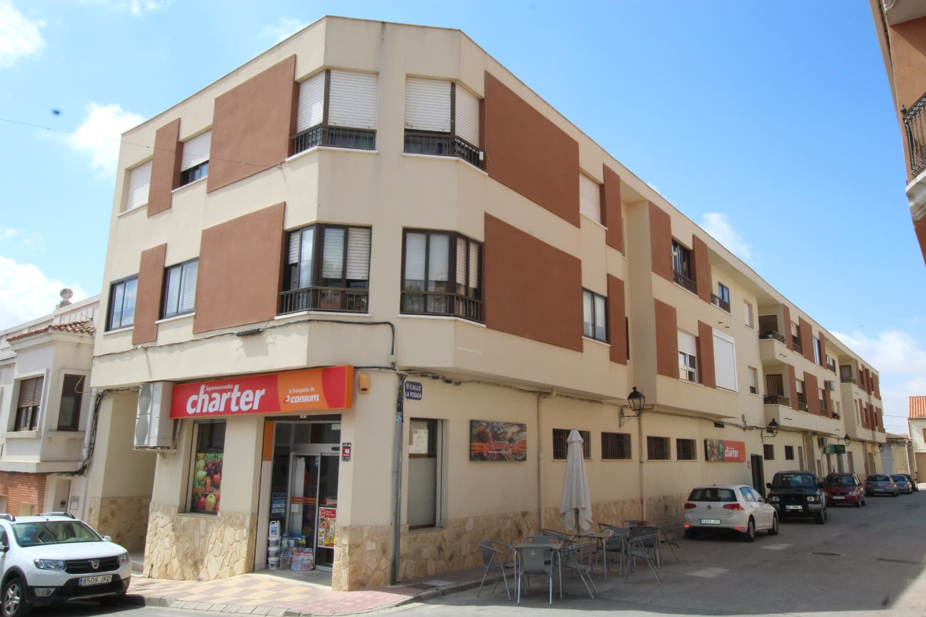 Light and airy top floor (2nd floor) apartment in good condition in the centre of the charming village of Higueruela in walking distance of all facilities. This well-kept apartment is part furnished and has a living room with pellet burner and a small balcony, a modern kitchen with separate utility and storage room, 3 bedrooms, 1 bathroom with large shower and a separate toilet. The friendly village offers various restaurants, two supermarkets, a drugstore and much more and is surrounded by beautiful nature waiting to be discovered on foot or by bike.We have a large portfolio of properties in the Costa Blanca and Costa Calida areas, specialising in country properties, villas, fincas, building plots and design and build options in the Alicante and Murcia regions with a particular emphasis on Elda, Monovar, Pinoso, Sax, Villena, Aspe, Fortuna, Albacete and many more surrounding areas. We have been established since 2004 and have decades of experience between the team which we bring to bear to help you find and secure your new dream home. We help you every step of the way to make sure your purchase in Spain is safe and hassle free. We are not here to sell you a property, we are here to help you realise your dream and find what is right for you. With us you are in the safest hands. Contact us now to have a no obligation chat about how you too can realise your dreams.