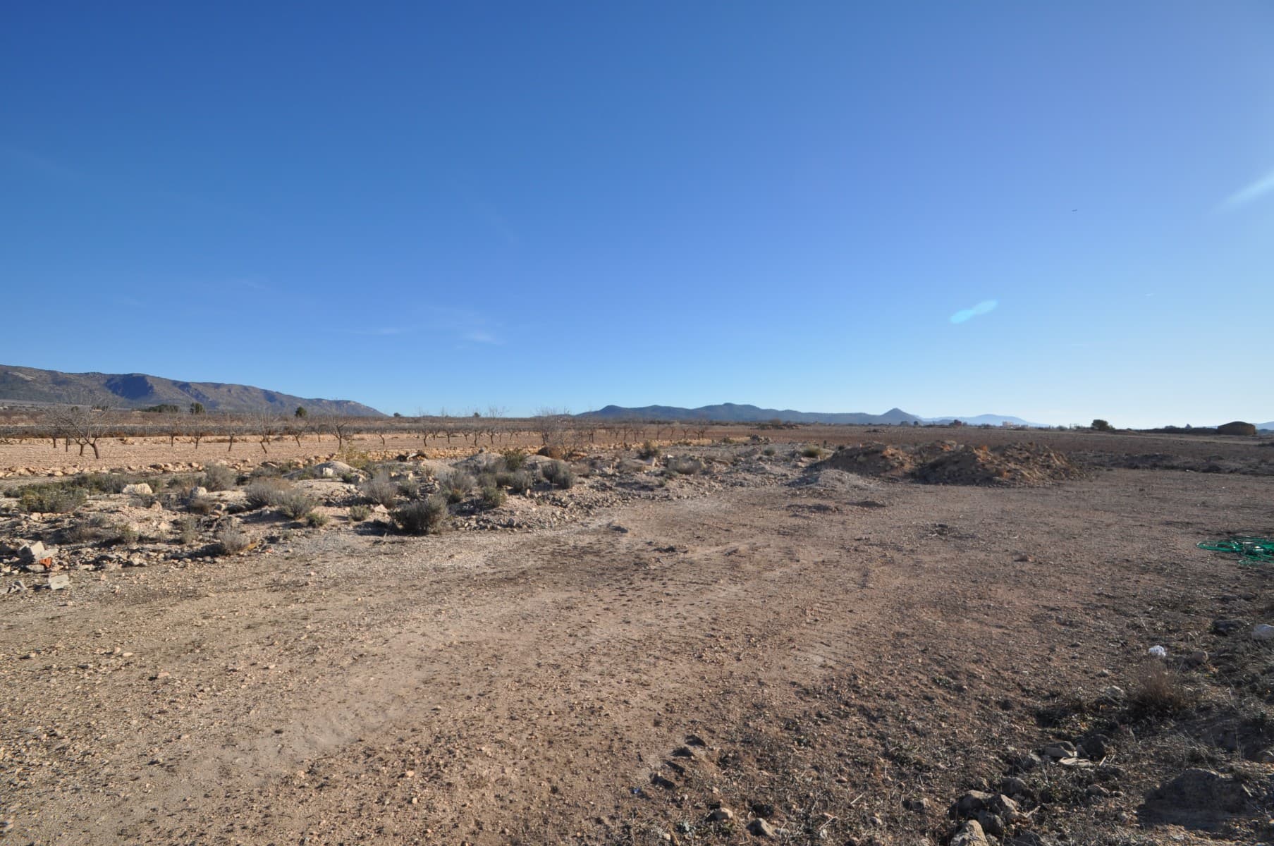 This 2,530m² property is a great opportunity for those looking for a well-located and versatile space. It borders a paved road for easy access and is just five minutes from Pinoso. The lot offers excellent views and has straightforward options for water and electricity installation. If you liked this property, do not hesitate to contact us to organize a visit, we will be happy to help you!We have a large portfolio of properties in the Costa Blanca and Costa Calida areas, specialising in country properties, villas, fincas, building plots and design and build options in the Alicante and Murcia regions with a particular emphasis on Elda, Monovar, Pinoso, Sax, Villena, Aspe, Fortuna, Albacete and many more surrounding areas. We have been established since 2004 and have decades of experience between the team which we bring to bear to help you find and secure your new dream home. We help you every step of the way to make sure your purchase in Spain is safe and hassle free. We are not here to sell you a property, we are here to help you realise your dream and find what is right for you. With us you are in the safest hands. Contact us now to have a no obligation chat about how you too can realise your dreams.
