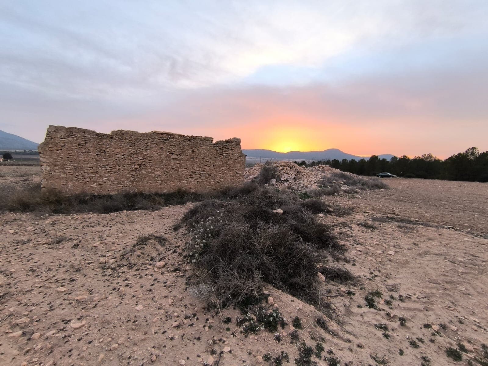 We present the plot of 37,000 m² of fertile land with remnants of a stone house situated in the urban area of Yecla. The property features irrigation water. Nestled in a tranquil location, this site offers stunning views that enhance its appeal. Plot is easily accessible via a dirt road. This is a low-cost investment for those with the vision and courage to transform, or simply hold an interesting property.This exceptional opportunity, although offering numerous options for development, is not for everyone - but might be for you! Don't miss out on this chance to create something extraordinary.Yecla is renowned for its wine production, historical landmarks, and vibrant local culture. The surrounding natural landscapes provide opportunities for outdoor activities, while the town itself offers all necessary services, including schools, shops, and restaurants. This property combines the tranquility of countryside living with easy access to modern amenities.We have a large portfolio of properties in the Costa Blanca and Costa Calida areas, specialising in country properties, villas, fincas, building plots and design and build options in the Alicante and Murcia regions with a particular emphasis on Elda, Monovar, Pinoso, Sax, Villena, Aspe, Fortuna, Albacete and many more surrounding areas. We have been established since 2004 and have decades of experience between the team which we bring to bear to help you find and secure your new dream home. We help you every step of the way to make sure your purchase in Spain is safe and hassle free. We are not here to sell you a property, we are here to help you realise your dream and find what is right for you. With us you are in the safest hands. Contact us now to have a no obligation chat about how you too can realise your dreams.