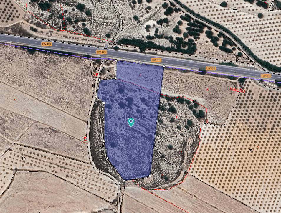 Spacious 14.595 m² plot in Chinorlet, situated between Pinoso and Monovar.Located next to a public road for easy access, the property features panoramic views. Irrigation water is available and electricity is nearby.The plot offers a unique chance for those who are dreaming of an inspiring area to build their property. The hilly part creates an ideal separation from the nearby road. This natural barrier not only creates a sense of seclusion, but also gives the plot a special appearance and character.If you liked this plot, do not hesitate to contact us to organize a visit, we will be happy to help you!We have a large portfolio of properties in the Costa Blanca and Costa Calida areas, specialising in country properties, villas, fincas, building plots and design and build options in the Alicante and Murcia regions with a particular emphasis on Elda, Monovar, Pinoso, Sax, Villena, Aspe, Fortuna, Albacete and many more surrounding areas. We have been established since 2004 and have decades of experience between the team which we bring to bear to help you find and secure your new dream home. We help you every step of the way to make sure your purchase in Spain is safe and hassle free. We are not here to sell you a property, we are here to help you realise your dream and find what is right for you. With us you are in the safest hands. Contact us now to have a no obligation chat about how you too can realise your dreams.