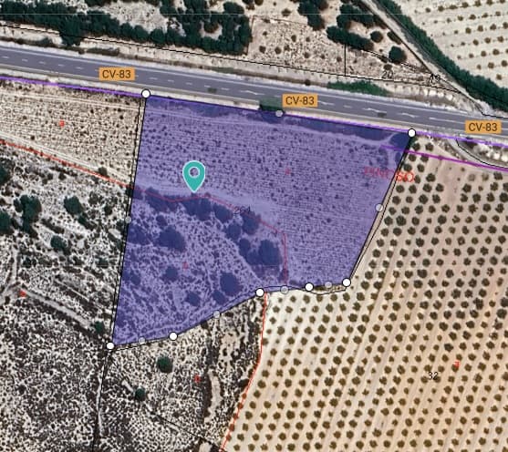 This legal building plot of 11.441m2 between Pinoso and Monovar, easy accible from the main road .You can build up to 2%. It also has irrigation water available on the plot. Perfect to build your dream house on the country side in Spain.We have a large portfolio of properties in the Costa Blanca and Costa Calida areas, specialising in country properties, villas, fincas, building plots and design and build options in the Alicante and Murcia regions with a particular emphasis on Elda, Monovar, Pinoso, Sax, Villena, Aspe, Fortuna, Albacete and many more surrounding areas. We have been established since 2004 and have decades of experience between the team which we bring to bear to help you find and secure your new dream home. We help you every step of the way to make sure your purchase in Spain is safe and hassle free. We are not here to sell you a property, we are here to help you realise your dream and find what is right for you. With us you are in the safest hands. Contact us now to have a no obligation chat about how you too can realise your dreams.