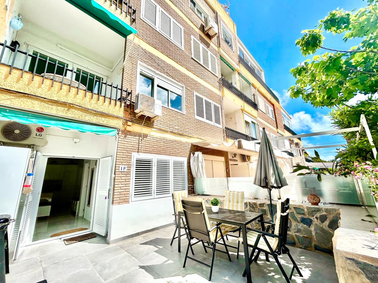 Step into effortless coastal living with this beautifully renovated 2-bedroom, 1-bathroom ground floor apartment in the highly sought-after beachside area of La Zenia. Just a short stroll—only a couple of minutes—brings you to the golden sands and crystal-clear waters of La Zenia Beach, making this the perfect retreat for sun lovers and sea enthusiasts.The property has been fully refurbished to a high standard, offering a fresh, modern interior that’s ready for you to move straight in. Every detail has been thoughtfully updated, creating a bright and welcoming space ideal for both holidays and year-round living.One of the standout features is the generous private south-facing terrace, perfect for soaking up the sun all day long, dining al fresco, or simply relaxing in your own outdoor haven. The apartment also benefits from a designated car parking space within a secure, gated community, providing both convenience and peace of mind.Whether you’re looking for a stylish holiday home, a smart investment, or a permanent residence by the sea, this turnkey property ticks every box in an unbeatable location.