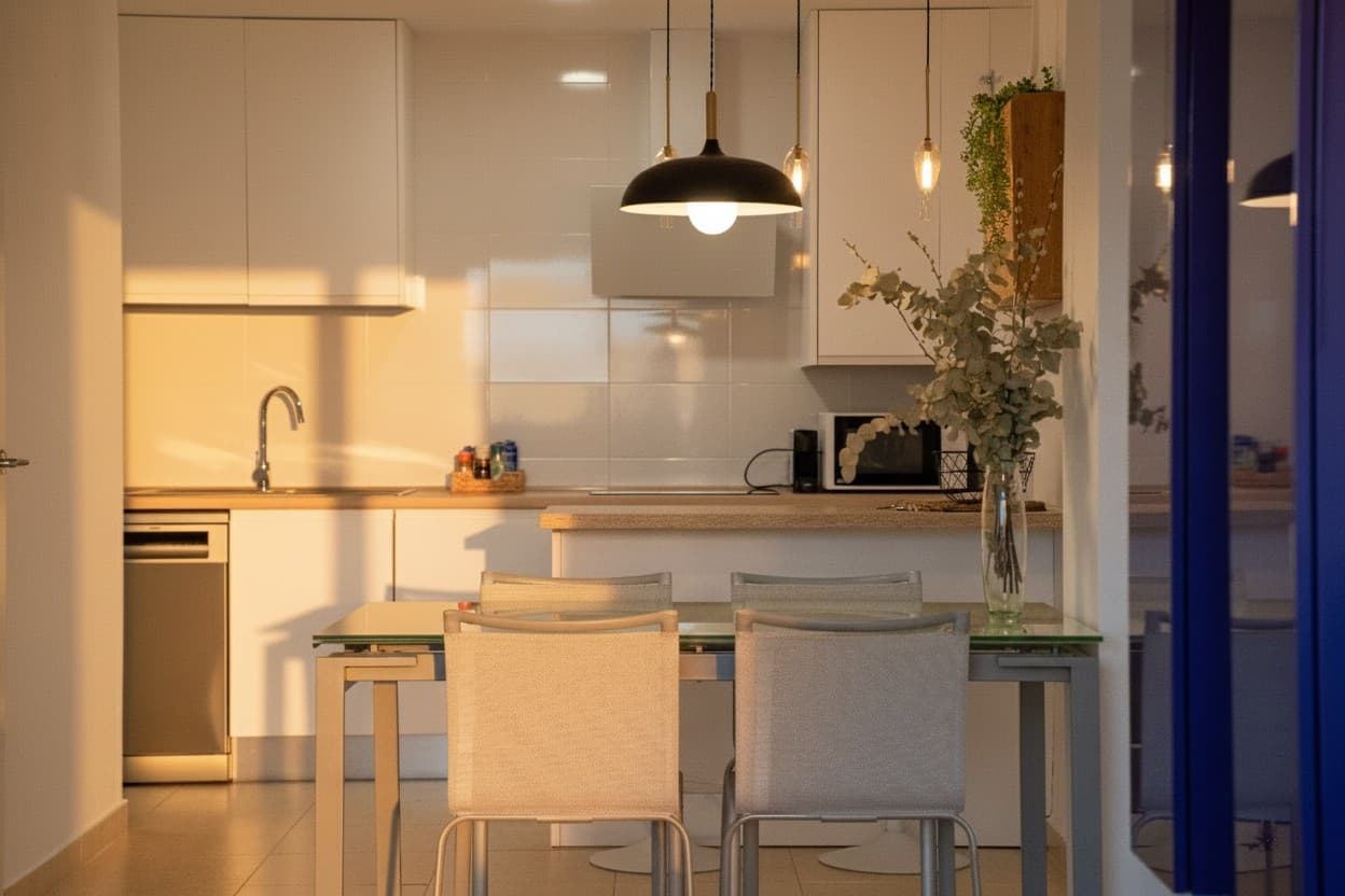 Unique Opportunity in Alicante: Recently Remodeled Apartment with Tourist License.Welcome to your new home in Alicante! This charming apartment, recently renovated in a completely revamped building by a prominent developer, offers an unparalleled living experience. Located on the fourth floor with a tourist license, this space is ideal for those looking to invest in short-term rentals, especially on platforms like Airbnb.Highlighted Features:Impeccable Condition: The apartment has been remodeled with attention to every detail. The building features a new and spacious elevator, well-maintained common areas, a pool with a shower, and individual cubicles on the rooftop for each apartment, perfect for hanging clothes or enjoying barbecues with breathtaking views.Modern Interior: Two bright rooms, a well-distributed bathroom, and an open and spacious kitchen with new appliances. The main bedroom includes a built-in wardrobe. The tasteful minimalist modern decor creates a cozy atmosphere.Panoramic Views: Enjoy the natural beauty from the terrace overlooking the mountains. All rooms have windows, flooding the space with natural light.Strategic Location: Just 800 meters from the beach, 30 km from the airport, and 7 km from the prestigious Bonalba Golf Club. Additionally, with parking available in the building, supermarkets, and shops within 1 km, this property becomes a gem for those interested in the Airbnb business.Additional Information:Valid tourist license.Ideal for investors interested in short-term rentals.Perfectly located for tourist and recreational activities.Don't miss the opportunity to visit this magnificent apartment in person! Contact us to schedule a visit and discover your new home in Alicante!