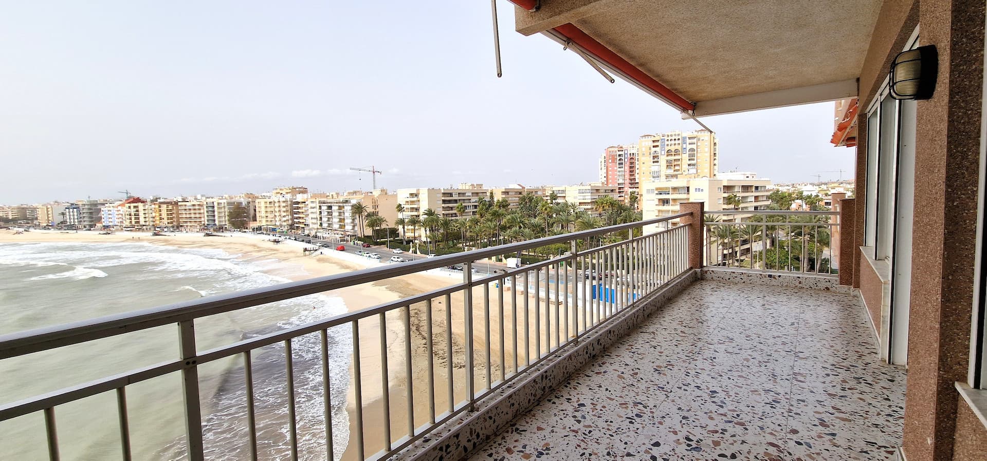 This stunning frontline two-bedroom apartment in Playa de Los Locos is located on the 6th floor and could be exactly the property you have been searching for. Easily accessed by elevator, the apartment was originally designed as a three-bedroom, two-bathroom home.The property was fully renovated in 2025, featuring brand-new flooring throughout, a stylishly updated bathroom, and a modern fully fitted kitchen. It is tastefully furnished with contemporary pieces and high-quality finishes, creating a comfortable and elegant living space.For added practicality, the apartment also benefits from a separate laundry room, enhancing everyday convenience and functionality.From every room, you can enjoy stunning panoramic sea views, creating a bright and relaxing coastal atmosphere throughout the apartment. Los Locos Beach is located just at the foot of the building, allowing you to step straight onto the promenade and sand within moments. A wide range of local amenities, including shops, restaurants, and cafés, are all within easy walking distance, and the nearby bus route provides convenient connections to the rest of Torrevieja and surrounding areas.Act fast! Early viewing is recommended as this exceptional property will not stay on the market for long!