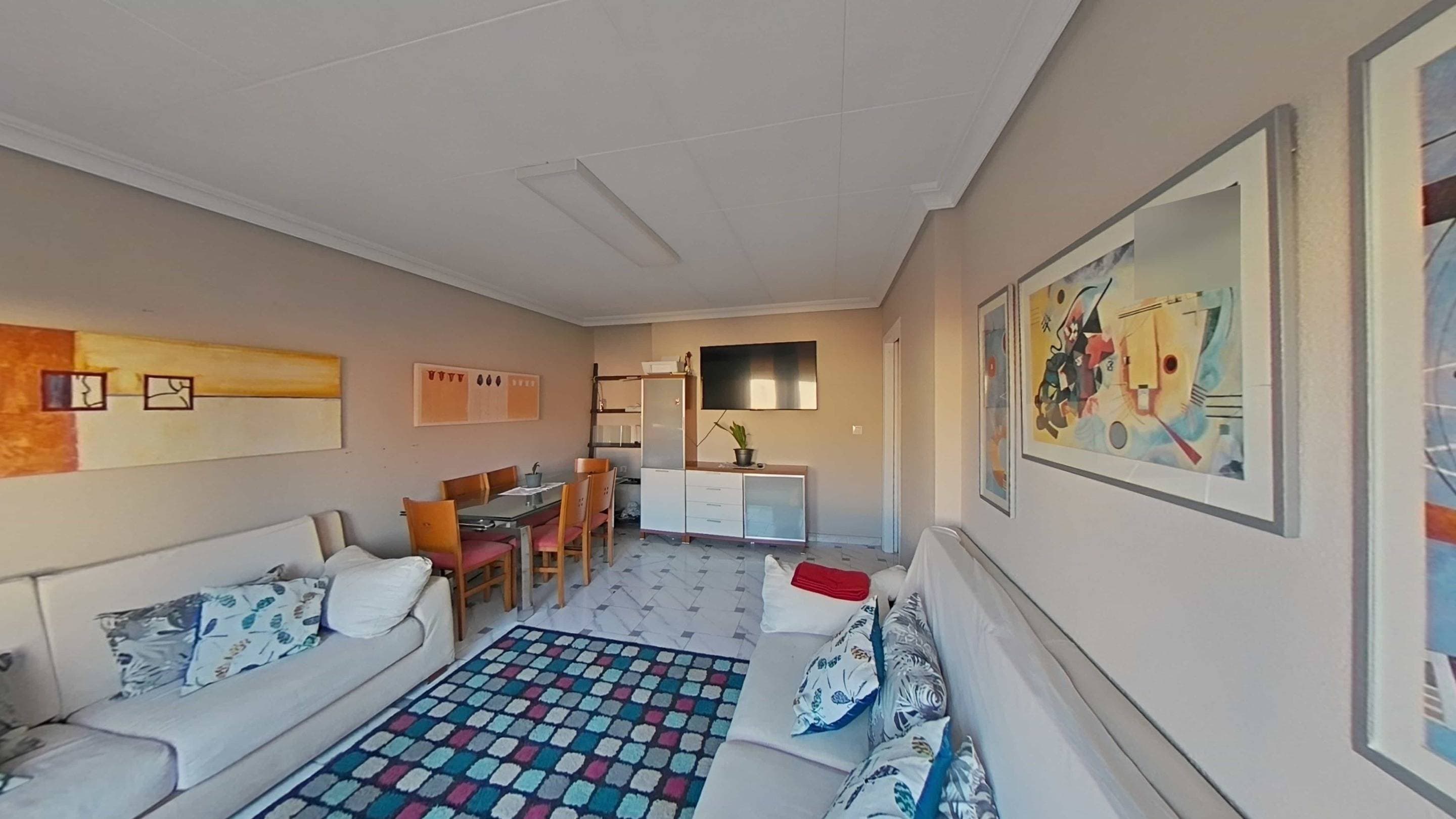 PILAR DE LA HORADADA CENTER We present this magnificent penthouse located in the heart of Pilar de la Horadada, a vibrant and lively area. Priced at an attractive €138,500, this property boasts a constructed area of ​​95 m², offering ample space ideal for enjoying comfort and functionality. The property comprises two double bedrooms and one single bedroom, perfect for families or those seeking extra space. It also features a well-distributed full bathroom. The East-West orientation ensures abundant natural light in all rooms throughout much of the day; ideal if you value spaces filled with natural light. Located just 1,500 meters from the Mediterranean Sea, you'll have easy access to spectacular beaches where you can relax or enjoy various water sports. This is your perfect opportunity not only as a permanent residence but also as a potential investment due to the constant growth in real estate demand in this coastal area.