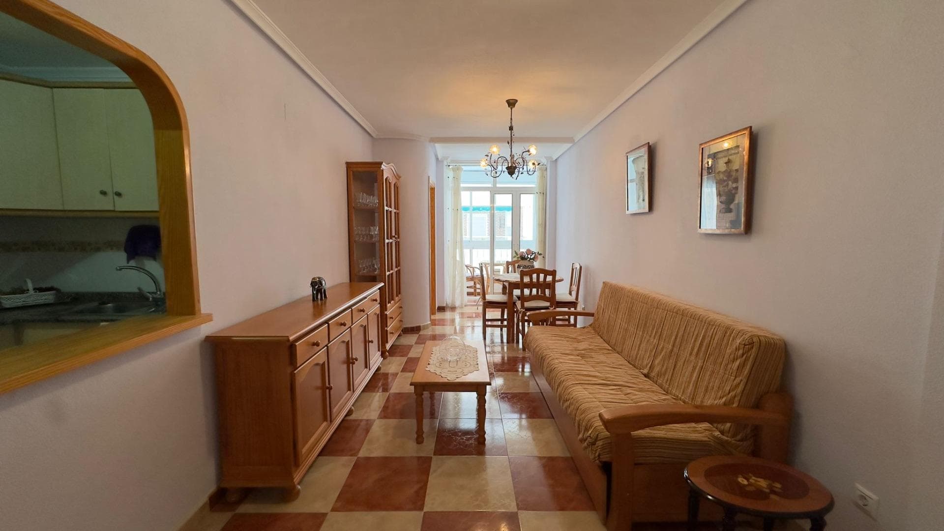 IMMACULATE APARTMENT JUST 150 METRES FROM LOS NÁUFRAGOS AND LA ACEQUIÓN BEACHES – READY TO MOVE INTO We are delighted to present a magnificent opportunity to purchase a flat in excellent condition, situated just 150 metres from La Acequión Beach, one of the most sought-after areas due to its proximity to the sea, its pleasant atmosphere all year round and the convenience of having all amenities within a short walk. This property stands out for its excellent condition, south-facing aspect and prime location, making it an ideal choice as a main residence, a holiday home or a property investment. The property is in absolutely impeccable condition, meticulously maintained and ready to move into from day one, with no need for renovation or additional investment. Its functional and cosy layout makes the most of every space, offering a comfortable, bright and pleasant atmosphere. The flat features a spacious and well-designed bedroom, designed to offer rest and comfort. Thanks to its favourable orientation and natural light, the room conveys a pleasant sense of spaciousness and well-being, making it an ideal space for both permanent residence and holiday getaways. The property also features a fully fitted, functional and well-maintained bathroom, equipped to meet day-to-day needs with comfort and practicality. One of the standout features of this property is its excellent south-facing aspect, a highly prized feature on the Mediterranean coast. This aspect ensures abundant natural light for much of the day, creating warm and welcoming atmospheres all year round. It also promotes better ventilation and a sense of comfort that is particularly appreciated in both winter and summer. The main living room offers a pleasant and bright atmosphere, perfect for relaxing, spending time with family or entertaining guests. Its layout allows the different areas of the home to blend seamlessly, creating a sense of harmony and functionality. The kitchen, practical and comfortable, is equipped for daily use and offers everything needed to enjoy a home that is ready to move into. The general condition of the property reflects the excellent maintenance it has received, allowing the new owner to settle in immediately without any worries. The location is undoubtedly one of the main attractions of this property. Situated just 150 metres from La Acequión Beach, it allows you to enjoy the sea and the promenade in just a few minutes’ walk. Furthermore, the area offers a wide range of amenities all year round: supermarkets, pharmacies, restaurants, cafés, public transport, medical centres and leisure facilities, making this property an extremely convenient and practical choice for everyday life. Thanks to its strategic location and features, this flat also represents an excellent investment opportunity. Demand for beachfront properties ready to move into continues to grow steadily, for both holiday rentals and long-term residential lets. This property is perfect for: People looking for a seaside home requiring no renovation. Investors seeking a property with high rental demand. Couples or single people who value comfort and location. Those who wish to enjoy the Mediterranean climate all year round. In short, this is a bright, immaculate and perfectly located one-bedroom, south-facing flat with a bathroom, just a short walk from the beach and surrounded by all the necessary amenities. A comfortable, functional home with great potential for both living and investment.