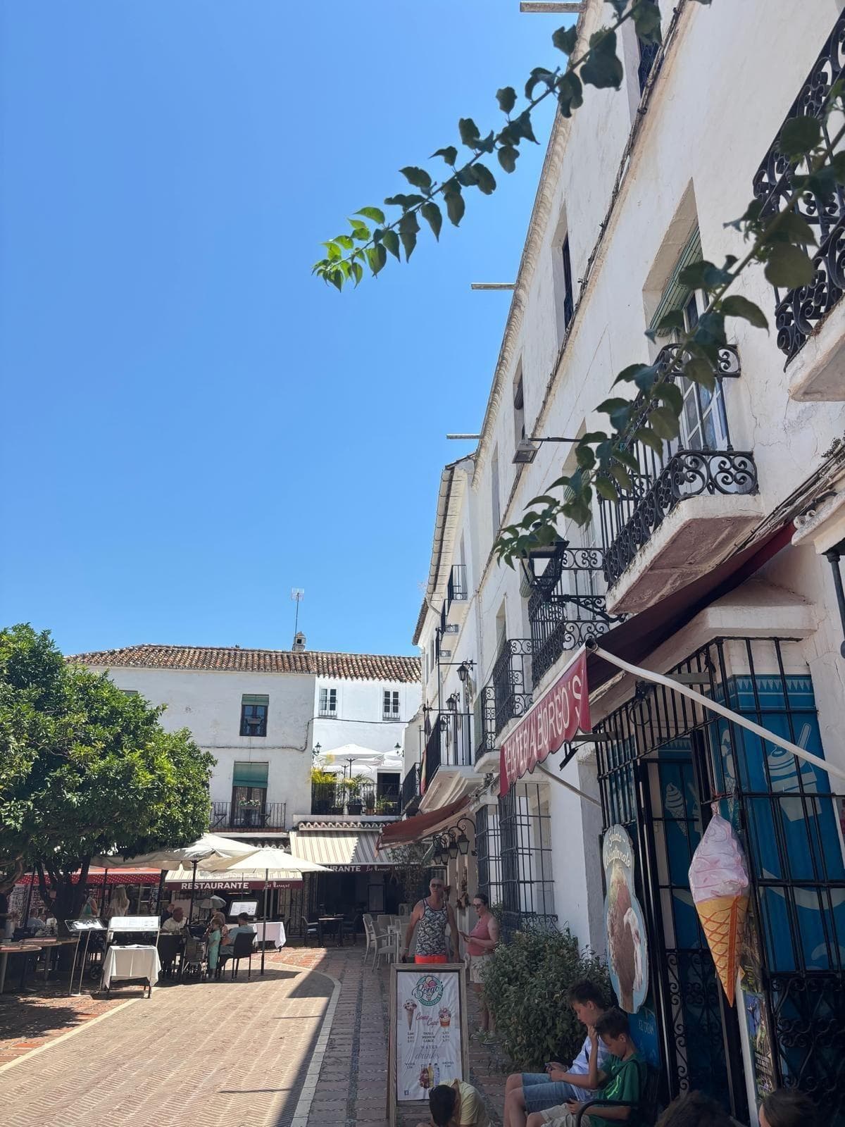 This exceptional two-story commercial building represents a rare and highly lucrative investment opportunity in Marbella’s most famous and heavily foot-trafficked square, Plaza de los Naranjos. The property features a fully operational, high-turnover restaurant business split across two levels, benefiting from unparalleled visibility and a constant stream of international tourists and year-round locals in the absolute heart of the Old Town. For full commercial details, financial performance metrics, and private viewing arrangements, please contact us directly.