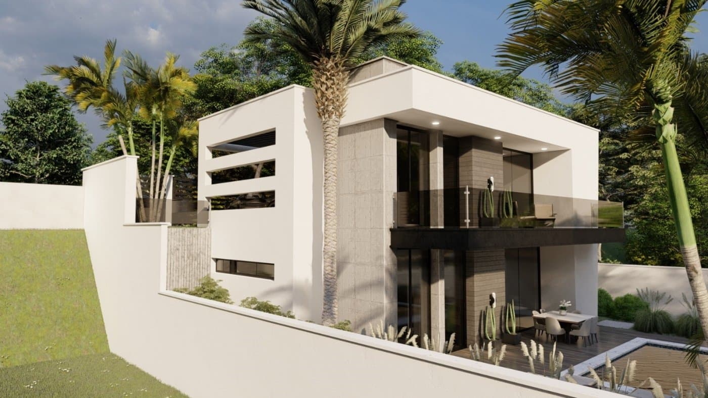 NEW BUILD VILLAS IN FORTUNA New Build villas in Fortuna, Murcia. Independent villa build over 2 floors and has 3 bedrooms, 2 bathrooms, 2 dressing rooms, open plan kitchen with the lounge area, garage, private garden with swimming pool. The town of Fortuna is less than 3km away for day to day shopping and the city of Murcia is 25km away where there is a wide range of gastronomic and leisure facilities. The climate on the Costa Cálida, often considered the best in Europe, makes possible a very sociable and healthy lifestyle, outdoors, marked by fantastic sports and leisure facilities, with exciting and cosmopolitan tourist cities, which stand out for the provision of top class services, some of them exclusive, considered true luxury.   The Costa Cálida of Murcia has more than 300 days of sunshine a year.   In addition to the golf courses and marinas that you can enjoy all along the coast, the area also offers the possibility of skiing in the nearby Sierra Nevada, a paradise for winter sports lovers, with beautiful natural landscapes.  The possibility to enjoy all kinds of cultural and leisure offerings of nearby capitals such as Murcia and Cartagena . A paradise with excellent connections to the whole of Europe. Alicante-Elche and Murcias Corvera Airports located an hour away.