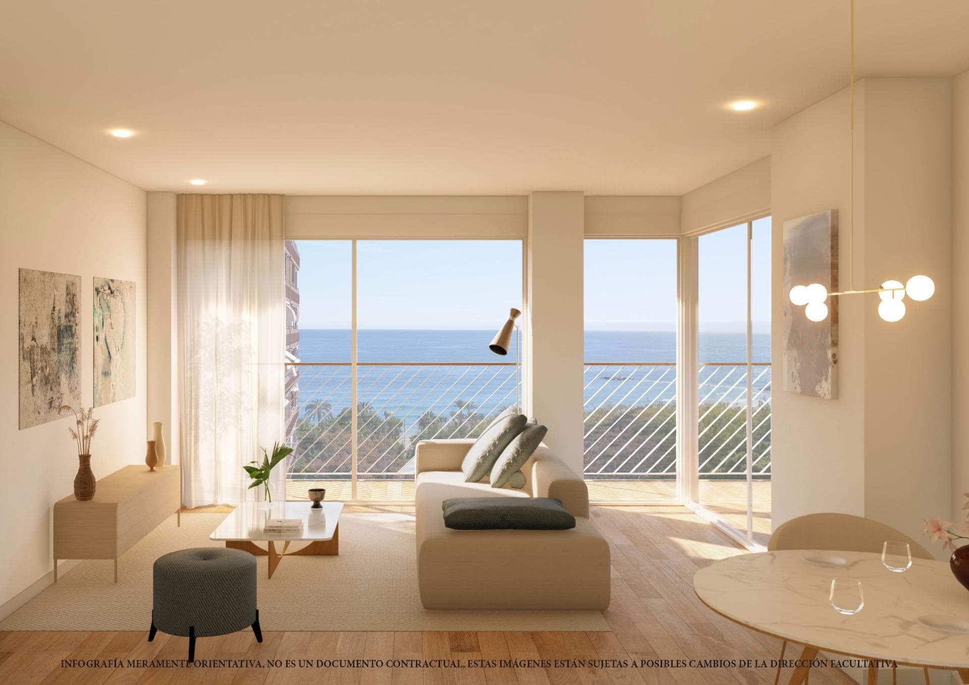 NEW BUILD APARTMENTS IN THE CENTRE OF VILLAJOYOSANew Build development of apartments in the heart of the Villajoyosa close to all services.Modern apartments with 1, 2 and 3 bedrooms, open plan kitchen with living area, build-in wardrobes, terraces, domotic system, air conditioning, all with storage room included, elevator, social club, community solarium with the gym. Some properties has a sea view and with parking included.Modern apartment to enjoy the convenience of being in the centre of everything.Vilajoyosa, lively and colourful streets, with the aroma of chocolate and a Mediterranean flavour.Immerse yourself in the history of this picturesque seaside town by exploring its charming old town, where the cobbled streets and colourful fishermen's houses will transport you back in time.In addition to its rich cultural heritage, Villajoyosa offers an exquisite gastronomic experience. Let yourself be seduced by the aroma of chocolate and the Mediterranean flavours that fill its streets and restaurants.Villajoyosa is also known for its delicious Valor chocolate factory museum.Villajoyosa located 10 minutes drive from Benidorm and 30 minutes from Alicante airport.