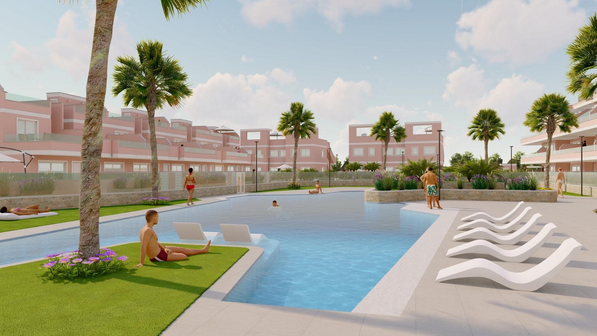 Exclusive New Development in Pilar de la Horadada, Costa Blanca, SpainModern Homes Close to the SeaDiscover this new residential complex in Pilar de la Horadada, a privileged location on the Costa Blanca. Only 2 km from the beach, this project offers a wide variety of 3 bedroom, 2 bathroom properties, with private parking included in the price.The development has spacious communal areas, including a communal swimming pool, landscaped gardens and a children's play area, ideal for the whole family to enjoy.Different Typologies to suit your LifestyleThis development offers various housing options:Ground floor apartments with private gardens.Middle floor flats with large terraces.Penthouses with private solarium.Ground floor bungalows with private garden.Top floor bungalows with private garden and solarium.Townhouses and semi-detached houses with garden and solarium.All homes have been designed in a modern and functional style, using high quality materials and contemporary finishes.Equipment and QualitiesThe properties are equipped with:Pre-installation of ducted air conditioning.Exterior aluminium carpentry with thermal break and double glazing.Reinforced access door for greater security.Aerothermal system for efficient hot water production.Built-in wardrobes with LED lighting.Bathroom furniture and screens included.Pilar de la Horadada: A Privileged Place to Live inPilar de la Horadada is a coastal town at the southern end of the Costa Blanca, with an exceptional climate and an excellent quality of life. Its lively main street offers a wide variety of shops, supermarkets, restaurants and essential services.Just a 5 minute drive away, you will find the stunning beaches of Torre de la Horadada and Mil Palmeras, with golden sand a lovely promenade. In addition, the area has cycle paths, hiking trails and multiple sporting activities.Distances to Key PointsLo Romero Golf Course - 5 km (10 minutes drive).Corvera Airport (Murcia) - 40 km (40 minutes by car).Alicante Airport - 55 km (55 minutes by car).Zenia Boulevard Shopping Centre - 15 km (15 minutes by car).Torre de la Horadada Marina - 3 km (5 minutes by car).Request More Information TodayDon't miss this opportunity to purchase a brand new property in one of the best areas of the Costa Blanca. Contact us now for more details and to arrange a viewing.