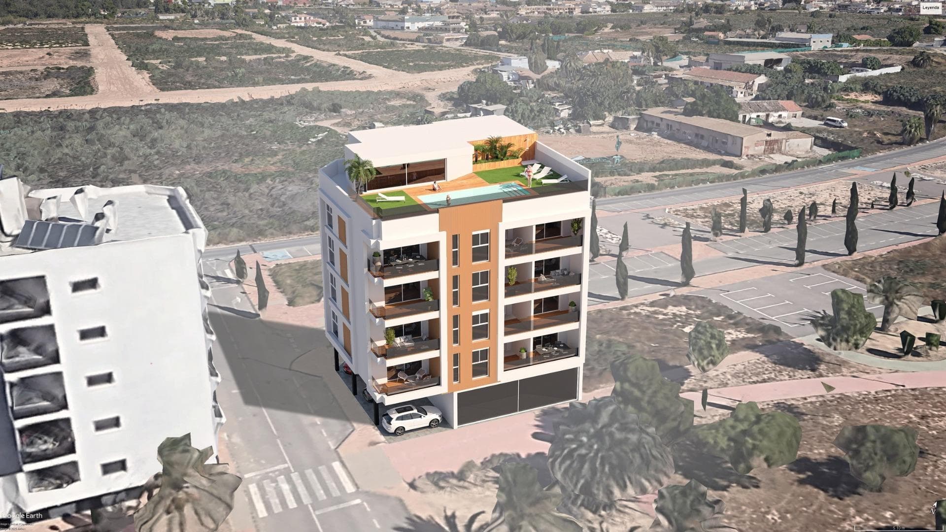 Tourist Licensed New Build Apartments Near the Beach in Lo Pagan San Pedro del PinatarModern Coastal Living with Strong Rental PotentialThis exclusive new development of 12 modern tourist licensed apartments is located in Lo Pagan, a popular coastal area of San Pedro del Pinatar, just 1 km from the beach. Positioned along the shores of the Mar Menor, this project offers a unique opportunity to enjoy the Mediterranean lifestyle while benefiting from excellent holiday rental potential in a highly demanded area.Lo Pagan is well known for its relaxed atmosphere, natural mud baths, promenade filled with restaurants and cafes, and easy access to both the Mar Menor and the Mediterranean Sea. It is an established destination for beach lovers, water sports enthusiasts and families looking for calm shallow waters and year round sunshine.Choice of 1 and 2 Bedroom ApartmentsThe project offers apartments with either 1 bedroom and 1 bathroom or 2 bedrooms and 2 bathrooms, one of them en suite. Each property features a private terrace of approximately 9 m2 and a bright open plan layout where the fully furnished kitchen with appliances connects seamlessly to the living area.All apartments include a private storage room on the rooftop. Some units include a parking space and additional parking spaces are available as an option.High Quality Finishes and Modern ComfortThese homes are delivered fully equipped with quality materials and finishes designed for comfort and durability:Fully installed ducted air conditioningArmored entrance doorElectric shutters in living room and bedroomsAerothermal system for hot waterLED lightingBathrooms with furniture, shower screens and electric towel railsPorcelain tiles from PORCELANOSAFitted kitchens with modern appliancesRooftop Communal Areas with Pool, Gym and SolariumOne of the highlights of this development is the rooftop communal area, easily accessible by lift. Residents and guests can enjoy a swimming pool, a fully equipped gym and a spacious solarium with artificial grass and sun loungers, all with open views of the surrounding coastal area.Excellent Location Close to Beaches, Marinas and ServicesThe apartments are within walking distance to shops, restaurants and daily services, making them ideal for both personal use and holiday rentals.Distances to Key Points of InterestLo Pagan Beach 1 kmSan Pedro Marina 1.5 kmDos Mares Shopping Center 2 kmLo Romero Golf 10 kmMurcia International Airport 35 kmAlicante Airport 80 kmA Smart Investment by the SeaWhether you are looking for a holiday home, a rental investment or both, these tourist licensed apartments in Lo Pagan offer an unbeatable combination of location, quality and rental potential.Contact us today to receive more information or to arrange a viewing of these exceptional seaside apartments.