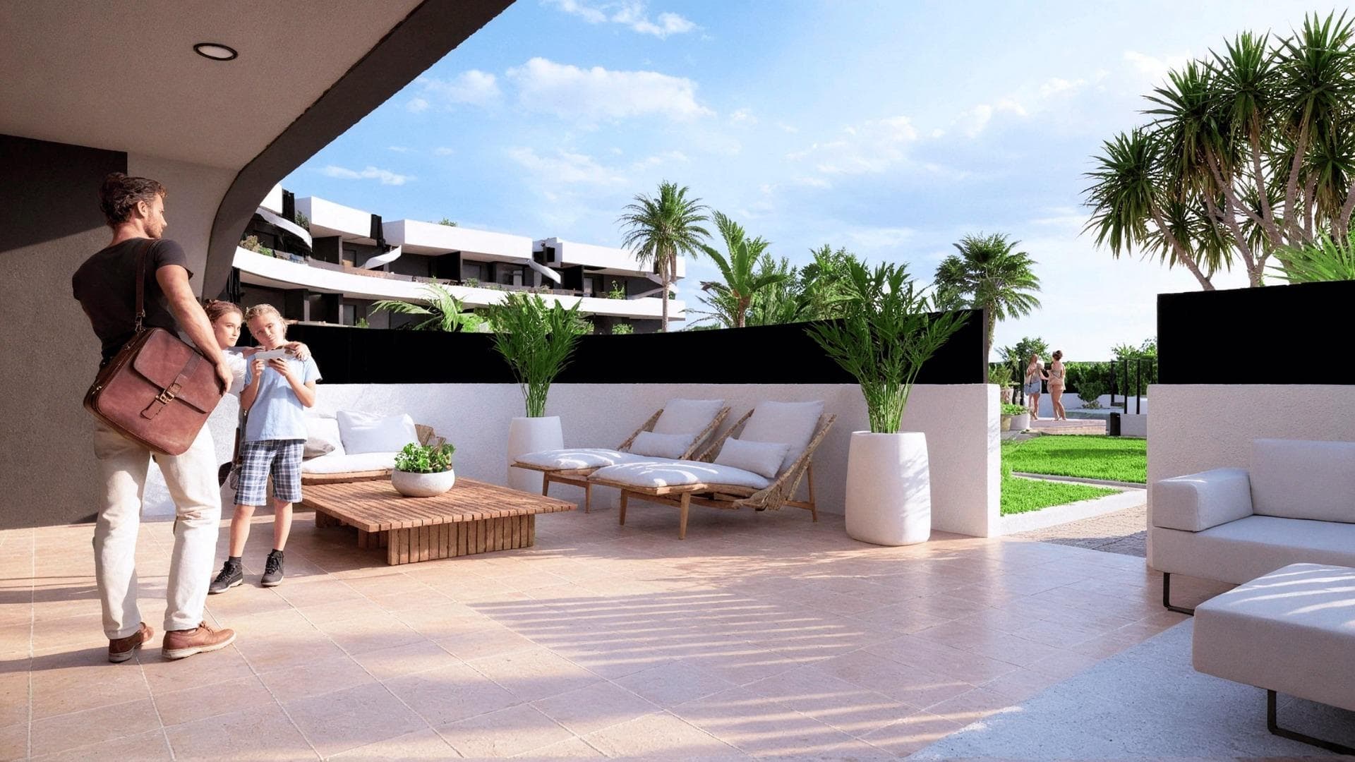 Luxury Golf Front Apartments Near the Sea in Los Alcazares Costa CalidaExclusive New Build Apartments in La Serena GolfDiscover this exceptional new residential development located frontline to La Serena Golf in Los Alcazares, just 700 meters from the Mar Menor beaches. This modern complex offers 28 luxury apartments designed to provide maximum comfort, natural light and a high quality Mediterranean lifestyle.The building features a distinctive J shaped design with a curved facade, carefully oriented to enhance sunlight exposure and open views over the golf course and surrounding landscape. Its prime location combines the tranquility of a golf environment with close proximity to the sea and town center.Modern Apartments with Spacious Terraces and SolariumsThe development offers stylish two and three bedroom apartments, all with two bathrooms including an en suite. Each property has been designed to maximize outdoor living, a key element of life on the Costa Calida.Ground and first floor apartments feature large private terraces, perfect for outdoor dining and relaxation. Top floor properties benefit from generous private solariums, complete with a summer kitchen, offering an ideal space to enjoy the sun all year round.Elegant Interiors and High Quality FinishesInside, the apartments combine modern design with functional layouts. Open plan living areas connect seamlessly with outdoor spaces, creating bright and comfortable environments.The kitchens come fully equipped with appliances, while bathrooms are delivered complete with vanity units, mirrors and shower screens. Additional features include a reinforced security entrance door, aerothermal system for hot water, LED lighting package and pre installation for ducted air conditioning.Communal Areas Designed for RelaxationResidents can enjoy a large communal swimming pool surrounded by beautifully landscaped gardens, providing a peaceful setting to relax and socialize under the Mediterranean sun.Each apartment also includes a private parking space and storage room in the underground garage, ensuring convenience and security.Prime Location Close to Golf, Beach and ServicesThis development is ideally located just 700 meters from the beach and approximately 1.5 km from the center of Los Alcazares, where you will find a wide range of restaurants, shops, cafes and essential services.Los Alcazares is a popular coastal town known for its relaxed atmosphere, long promenades and warm shallow waters. Key distances include Murcia International Airport 35 km, Alicante Airport 95 km, La Serena Golf at your doorstep, Roda Golf 4 km and Cartagena city 25 km.Ideal Investment or Holiday Home on the Costa CalidaThese golf front apartments offer an excellent opportunity to own a modern property in a privileged location close to both the sea and golf.Contact us today to receive more information or to arrange a viewing and secure your new home in Los Alcazares.