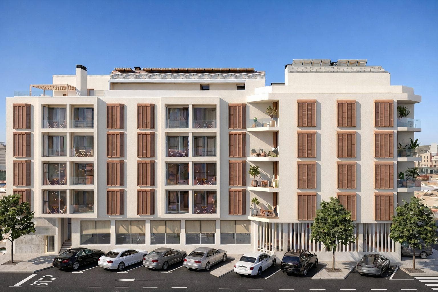 Tourist Apartments Near the Beach in Lo Pagán-San Pedro del Pinatar: Investment Opportunity on the Costa CálidaPrime Coastal Location in Lo PagánDiscover this new development of 44 fully furnished tourist apartments located in Lo Pagán, San Pedro del Pinatar, one of the most popular destinations on the Costa Cálida. Just 800 meters from the beach, this residential complex offers the perfect balance between relaxation, coastal lifestyle and investment potential. The area is known for its proximity to both the Mar Menor and the Mediterranean Sea, offering calm waters, marinas and a wide range of water sports. Lo Pagán also features a lively promenade with restaurants, cafés and shops, as well as the famous natural mud baths that attract visitors all year round.Modern Apartments Designed for Comfort and FlexibilityThe development offers a variety of layouts to suit different needs. Buyers can choose between spacious studio apartments with 1 bathroom and terrace, or larger units with 2 bedrooms and 2 bathrooms, including an ensuite, all with private outdoor terraces. Each apartment has been carefully designed to maximize comfort, functionality and natural light.All properties are delivered fully furnished and equipped with appliances, making them ready for immediate use or rental. The interiors reflect a modern style with quality finishes, ensuring a comfortable and stylish living environment just minutes from the sea.High Quality Features and Smart LivingThese apartments include ducted air conditioning fully installed, aerothermal system for hot water and fully equipped bathrooms with furniture, mirrors and shower screens. In addition, the building and individual homes benefit from smart lock systems, enhancing security and convenience. Some units also include underground or outdoor parking spaces and storage rooms, depending on the property.Resort Style Amenities for Relaxation and WellbeingResidents and guests can enjoy excellent communal facilities, including a rooftop swimming pool with solarium, perfect for relaxing under the Mediterranean sun. The complex also features a gym and an on site café, creating a comfortable and social environment ideal for both holidays and longer stays.Excellent Connectivity and Nearby Points of InterestLo Pagán Beach 0.8 kmMar Menor 0.8 kmSan Pedro del Pinatar center 2 kmDos Mares Shopping Center 3 kmLo Romero Golf 10 kmMurcia International Airport 35 kmAlicante Airport 75 kmPort of San Pedro Marina 2 kmSmart Investment with Rental ManagementThese tourist apartments offer an excellent investment opportunity, with VAT deductible and a professional management company handling rentals when the property is not in use. This ensures a hassle free ownership experience and attractive rental returns.Secure Your Property on the Costa CálidaWhether you are looking for a holiday home, a rental investment or both, these apartments in Lo Pagán offer location, quality and profitability. Contact us today for more information or to arrange a viewing and secure your new property by the sea.