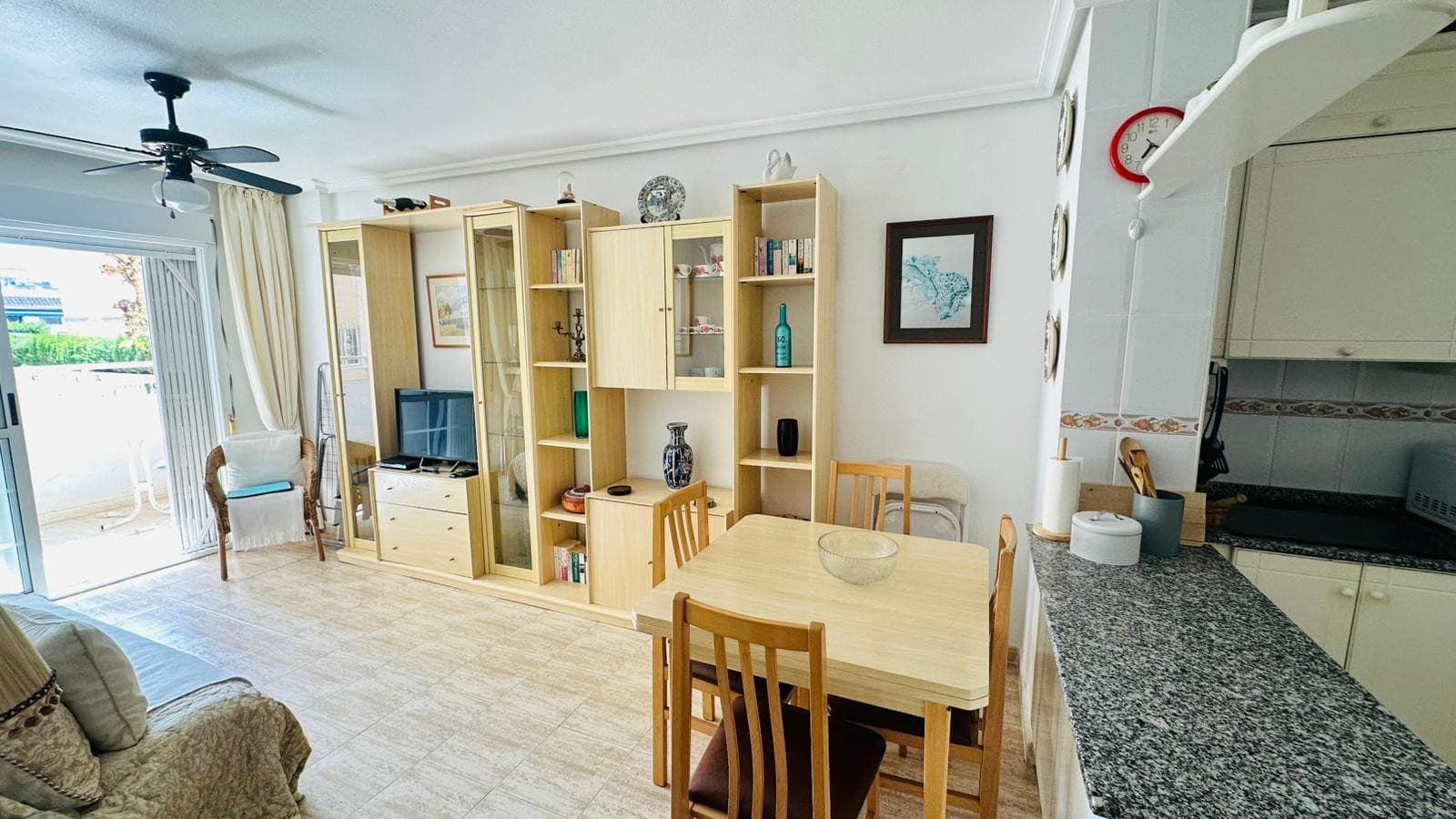 &amp;lt;/strong&amp;gt;&amp;lt;strong&amp;gt;This bright and welcoming apartment offers the perfect combination of sunshine, outdoor living, comfort, and an excellent location close to nature and the sea.From the very first moment, this property stands out thanks to its large terrace, a fantastic space where you can relax, sunbathe, enjoy dinners with family or friends, or simply unwind in the fresh Mediterranean air.Its sunny orientation and natural brightness make the home feel warm, cheerful, and full of life throughout the day.Located close to the beautiful salt lake area, you will enjoy peaceful surroundings, open views, and a healthy atmosphere known for its unique natural environment.The beach is only 5 minutes away, giving you quick access to the sea whenever you wish.Inside, the apartment offers a practical and comfortable layout with 2 bedrooms, ideal for a couple, a small family, guests, or even a home office.The property is sold fully furnished, allowing you to move in immediately or start renting it out without extra investment.The open-plan kitchen connects perfectly with the living area, creating a modern and social atmosphere where cooking and daily life flow naturally together.The bright interior spaces make every room feel welcoming and pleasant.This home comes with furniture included, which saves time and money from day one.Its large terrace is one of the biggest extras of the property, giving you valuable outdoor space that many buyers are searching for today.The combination of sun, brightness, and location near the salt lake adds extra lifestyle value that is hard to find.The property is situated in a very attractive area of Torrevieja, close to the salt lakes, famous for their walking routes, cycling areas, and healthy microclimate.Only 5 minutes from the beach, you can enjoy swimming, restaurants, beach bars, and long seaside walks whenever you like.Nearby you can also find supermarkets, shops, cafés, and all daily services, making everyday life comfortable and easy.Excellent road connections also allow quick access to surrounding areas and the airport.This is an ideal property for buyers looking for a sunny holiday home, a comfortable permanent residence, or a smart rental investment in one of the most desirable areas of Torrevieja.With 2 bedrooms, a big terrace, plenty of natural light, furniture included, and just minutes from the beach, it offers fantastic value at an attractive price.We warmly invite you to schedule an in-person visit and discover everything this lovely home has to offer. Sometimes, the perfect property feels even better in real life.