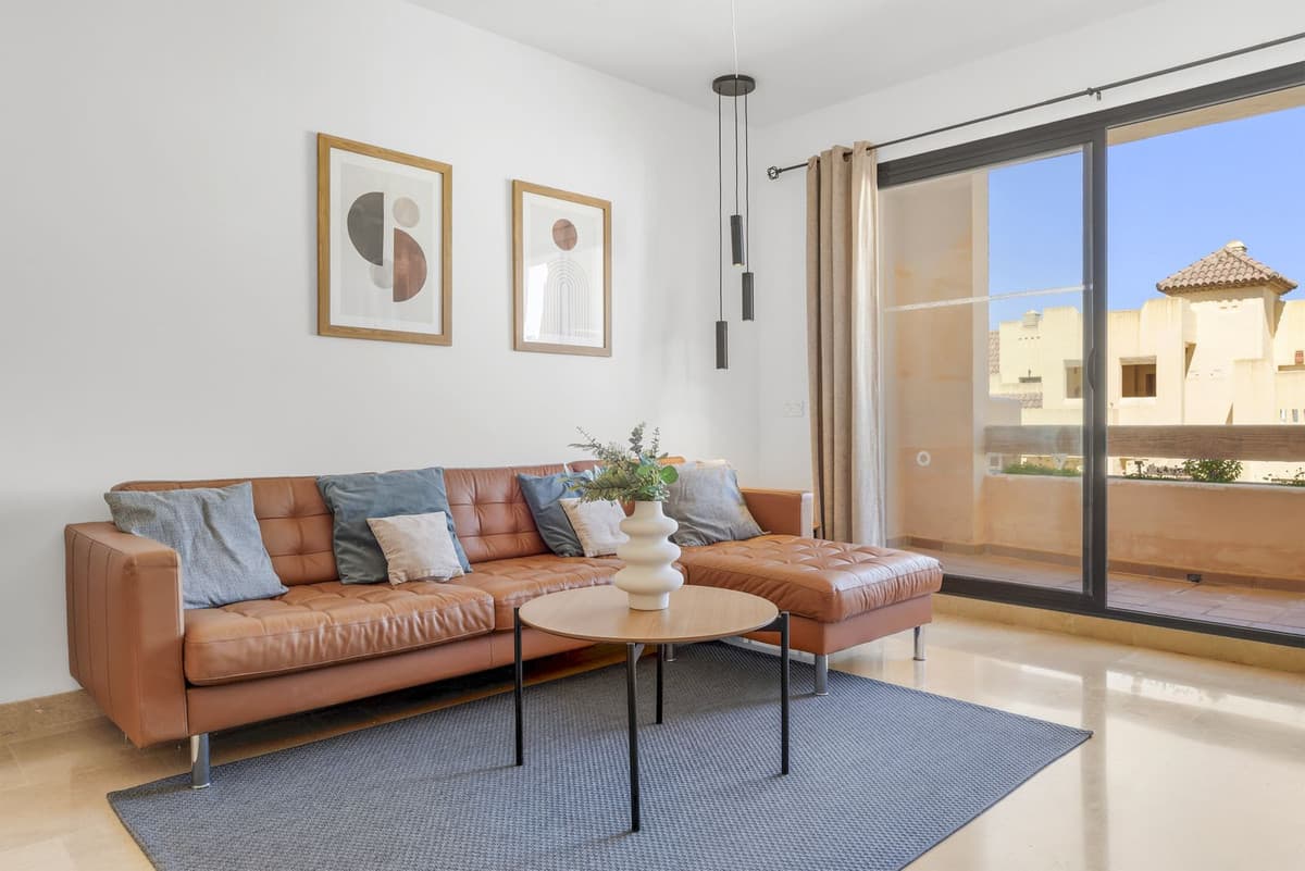 Bright, spacious, and recently renovated 2-bedroom, 2-bathroom apartment in the beautiful Duquesa Village urbanisation, located just a couple of minutes’ drive from La Duquesa marina and the beaches of Manilva.The apartment is in excellent condition and ready to move into. It features direct access to a generously sized terrace from both the living room and the master bedroom. The property is sold fully furnished and includes a private parking space and a storage room in the basement.Set within a secure gated community with 24-hour security, residents enjoy access to 5 swimming pools (one just a few metres from the apartment), paddle tennis courts, and tropical gardens.This is a perfect opportunity to acquire a holiday home, a permanent residence, or a secure investment on the Costa del Sol.Contact us today for more information or to arrange a viewing.