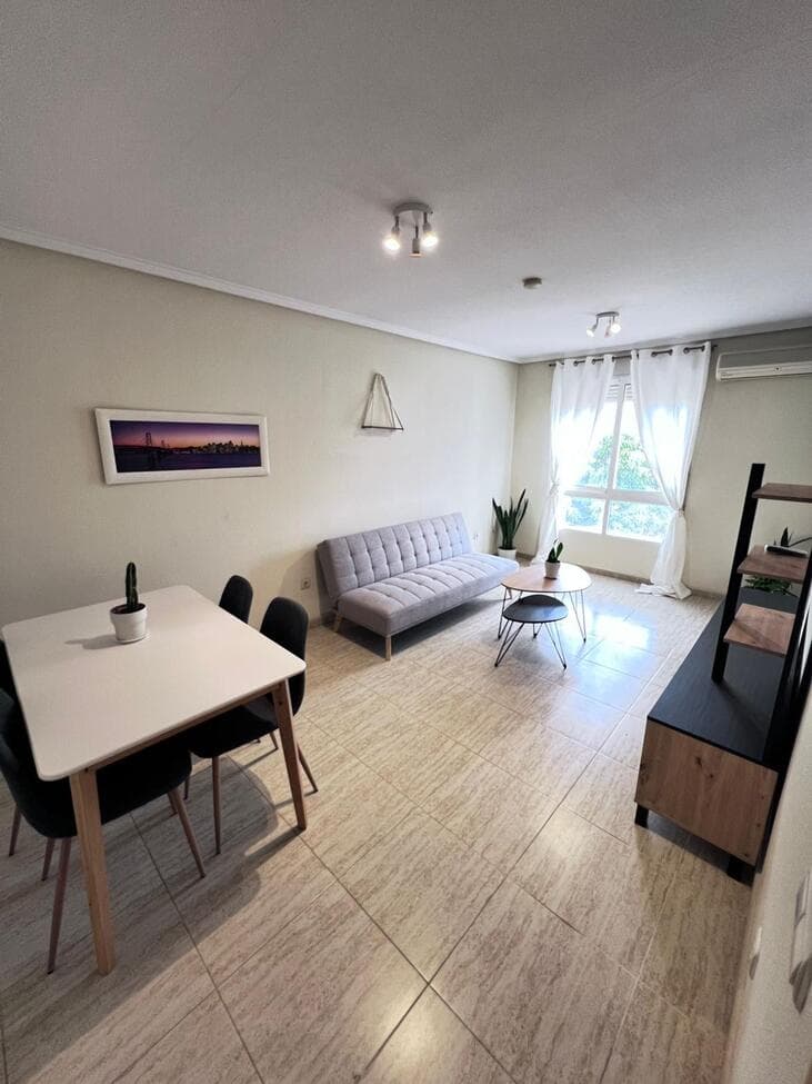 IMPORTANT: DO NOT ADVERTISE ON IDEALISTA OR FOTOCASA.<br />Ideal as a permanent residence or a secure investment with high returns. It is a two-story building; the apartment is on the second floor and comprises 75m². It features two spacious bedrooms with built-in wardrobes, a full bathroom with bathtub, a bright living-dining room, and a very spacious separate kitchen.<br />The living room and kitchen could be combined by removing a wall; both are very spacious. The apartment is sold furnished. The appliances are new or nearly new.<br />It has a small balcony and a private rooftop terrace of the same size as the apartment (75m²), accessible from the kitchen. A perfect space for a chill-out area, barbecue, family gatherings, or simply enjoying the sun year-round. Included: parking space in the same building and storage room located within the parking space.<br />Building with elevator.<br />Excellent access to the highway and just minutes from Torrevieja, Guardamar, and their beaches. A quiet village with all amenities within easy reach.Los Montesinos, a peaceful village with all services nearby: supermarkets, schools, restaurants, and a health center.